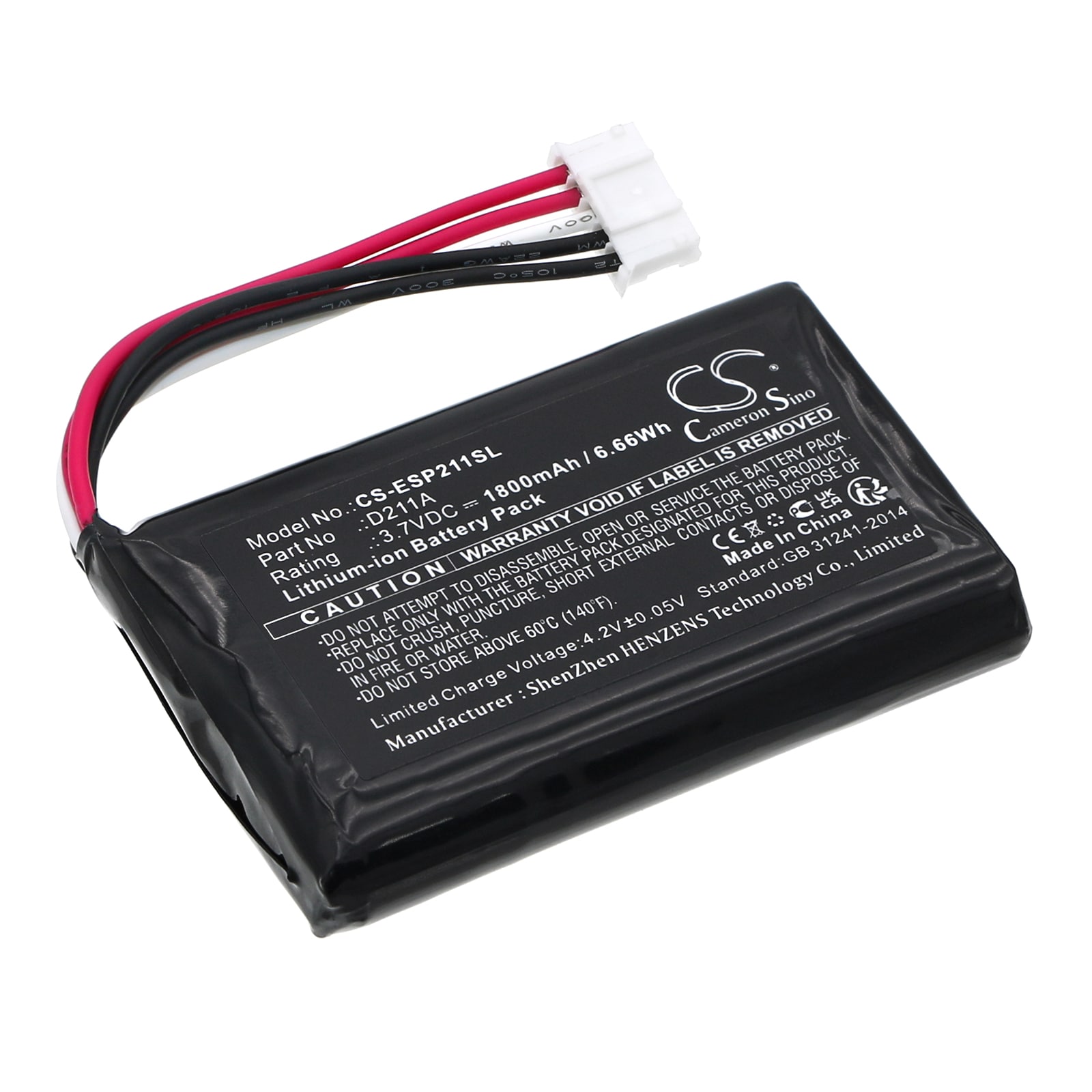 Batteri til printer til Epson C11CG87404, L3110 EcoTank-printer