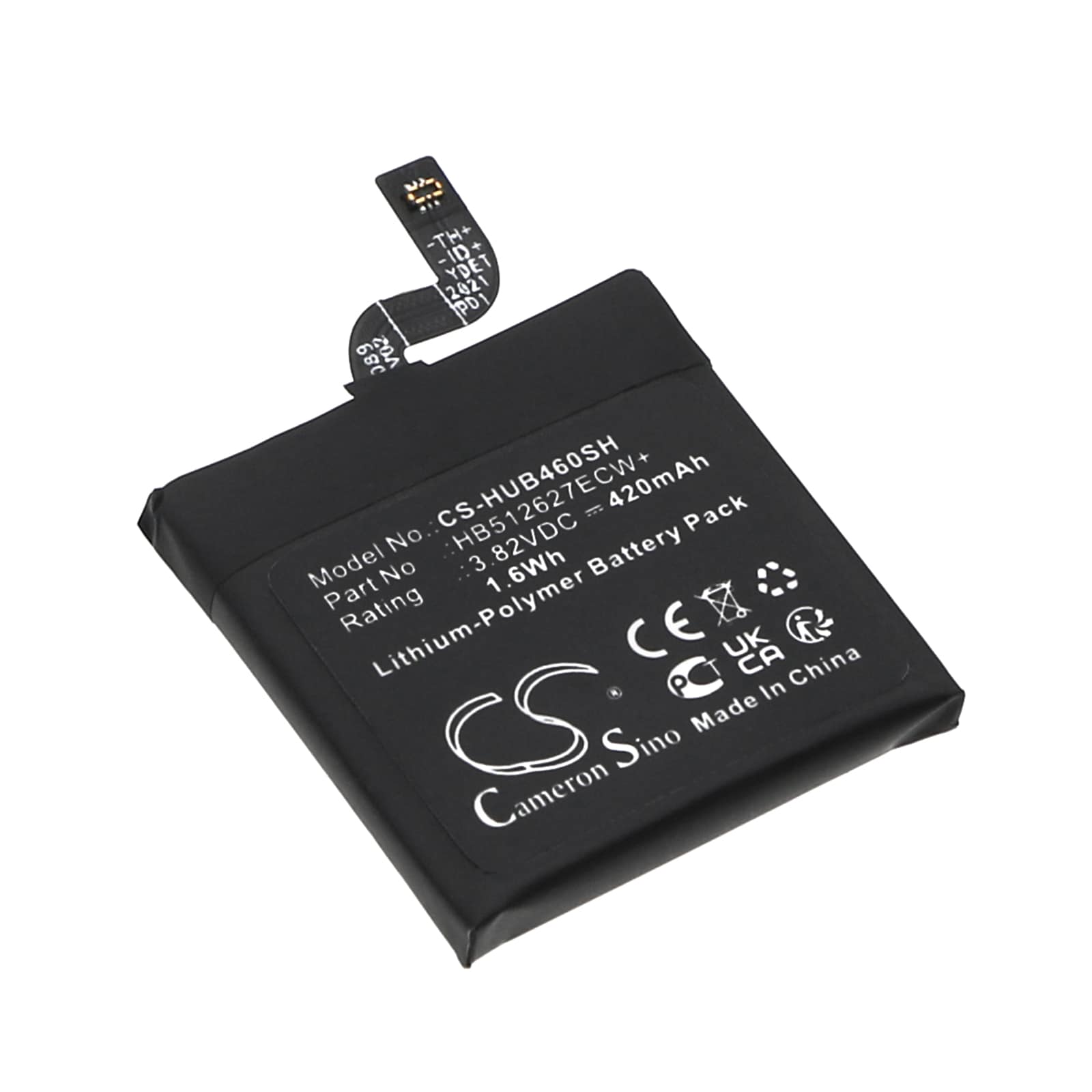Batteri til smartwatch til Huawei Watch GT 46mm, FTN-B19