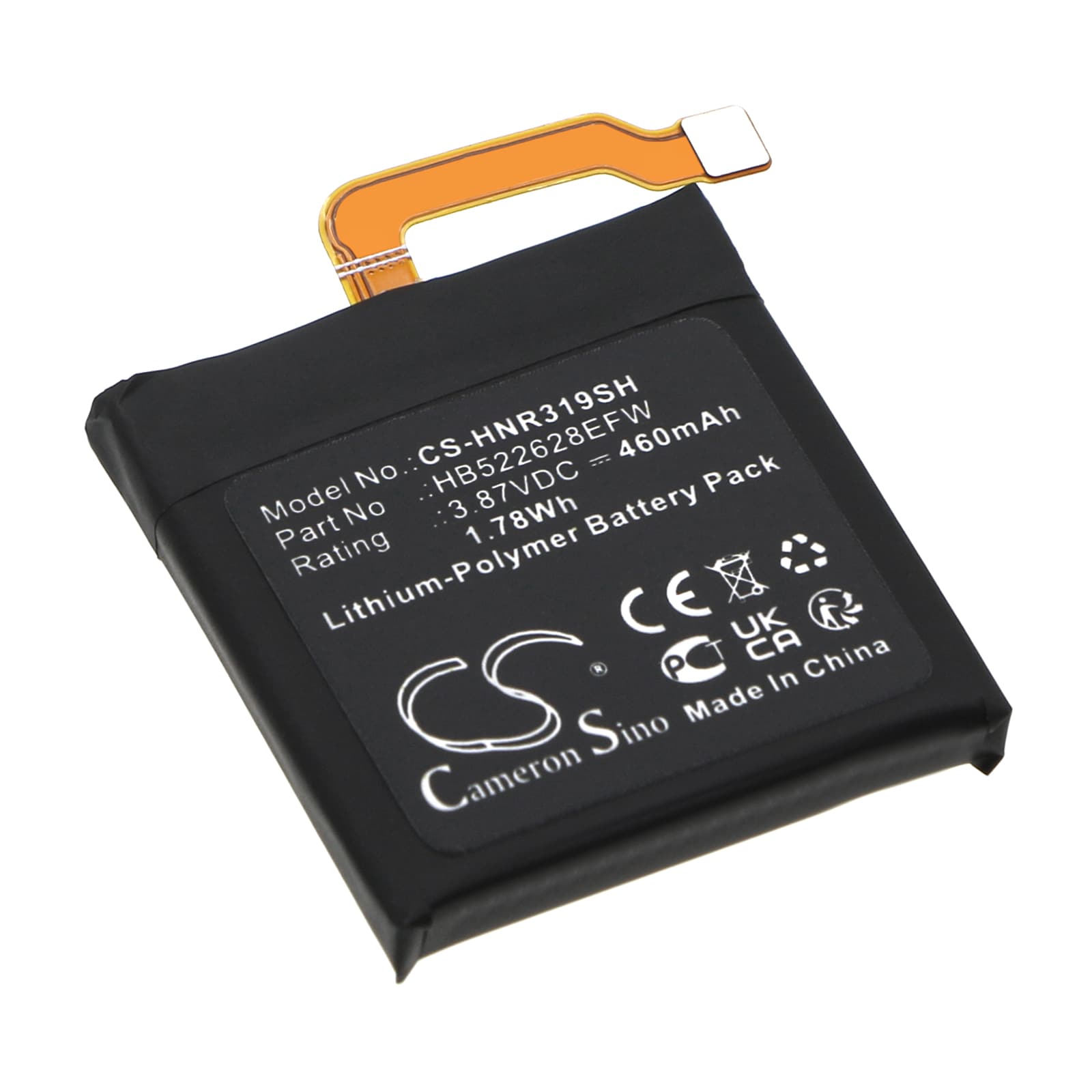 Smartwatch-batteri til Honor MUS-B19, GS3, GS Pro