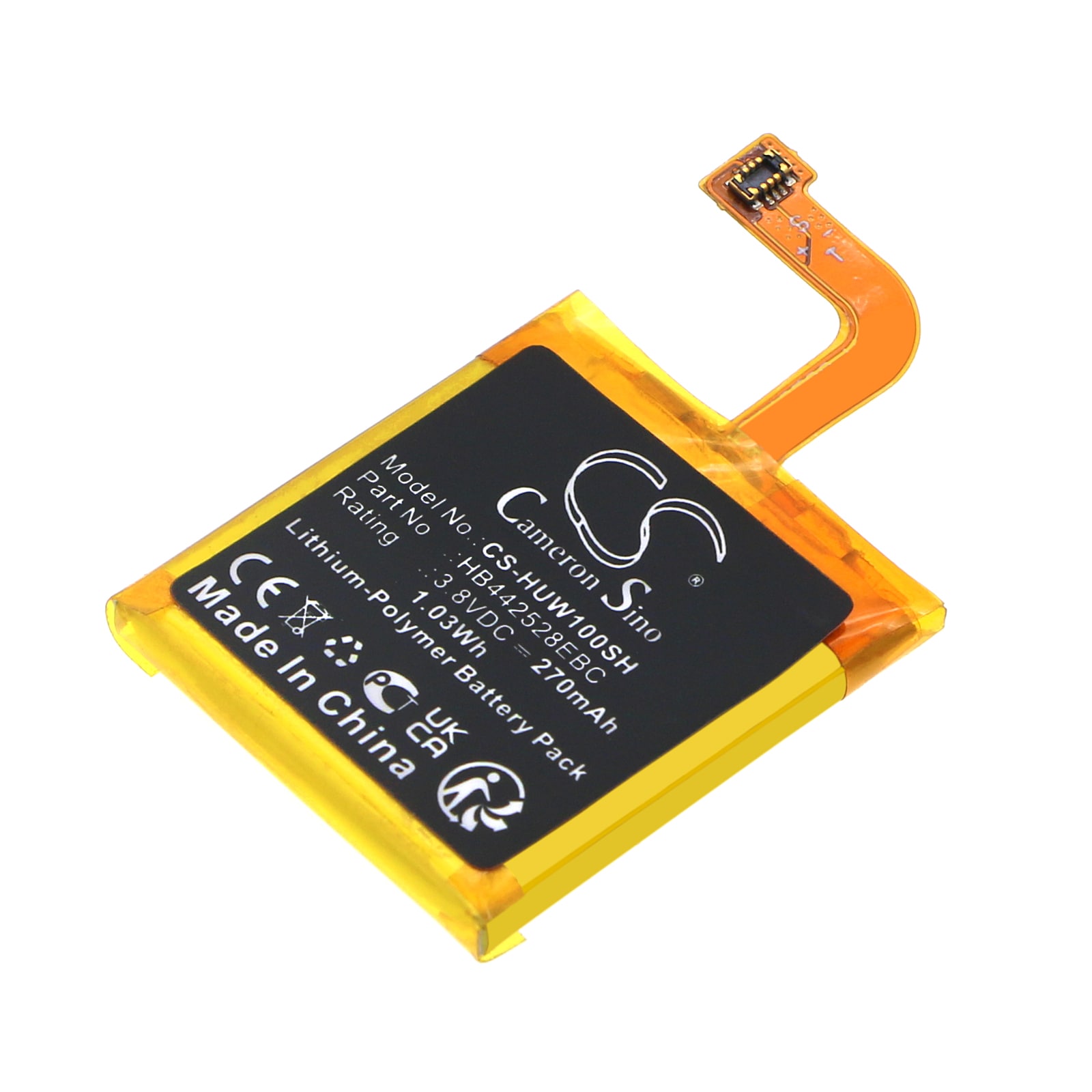 Batteri til smartwatch til Huawei Watch 1