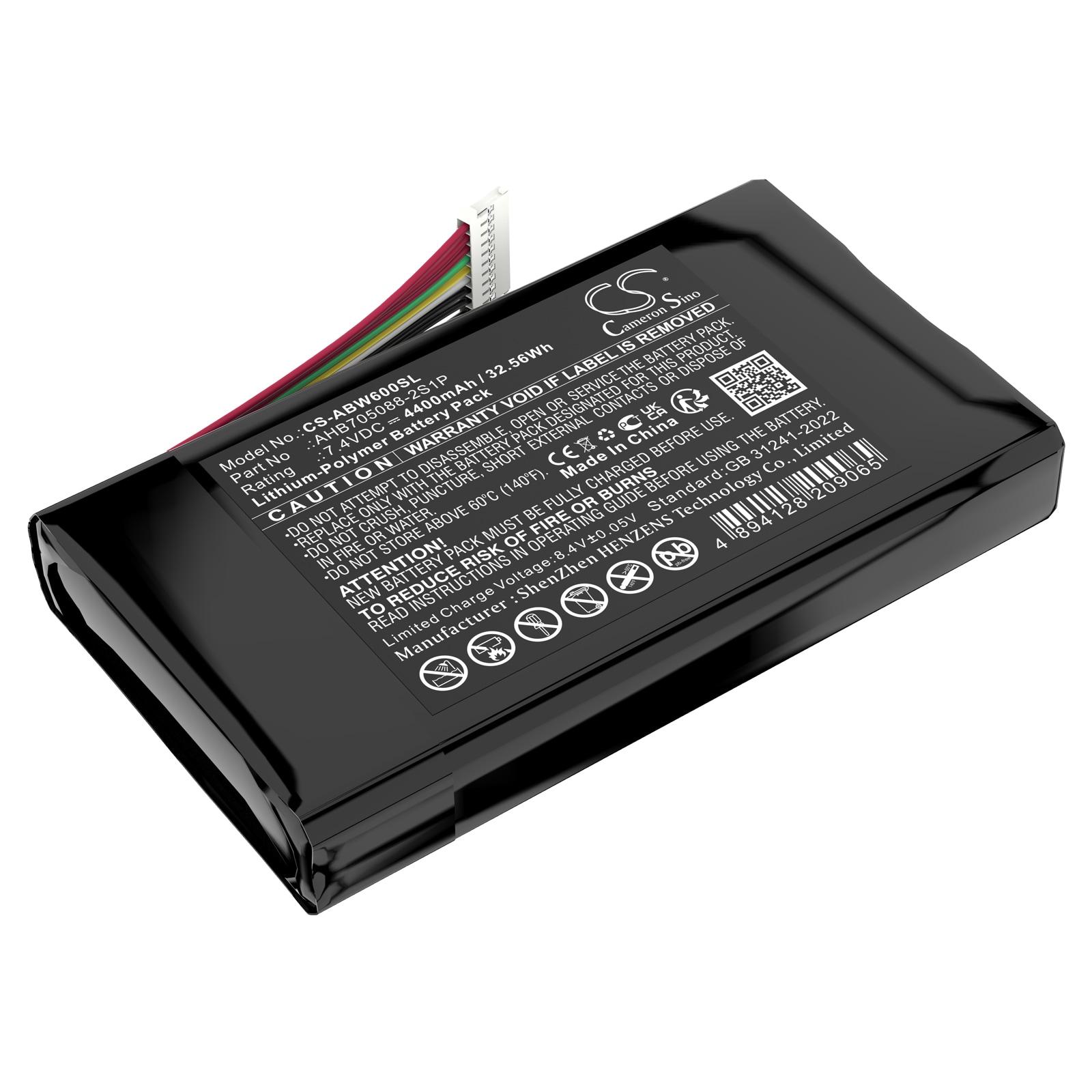 Spilkonsolbatteri til Anbernic Win600 3020E 3050E 5,94" mini-håndholdt spil-pc