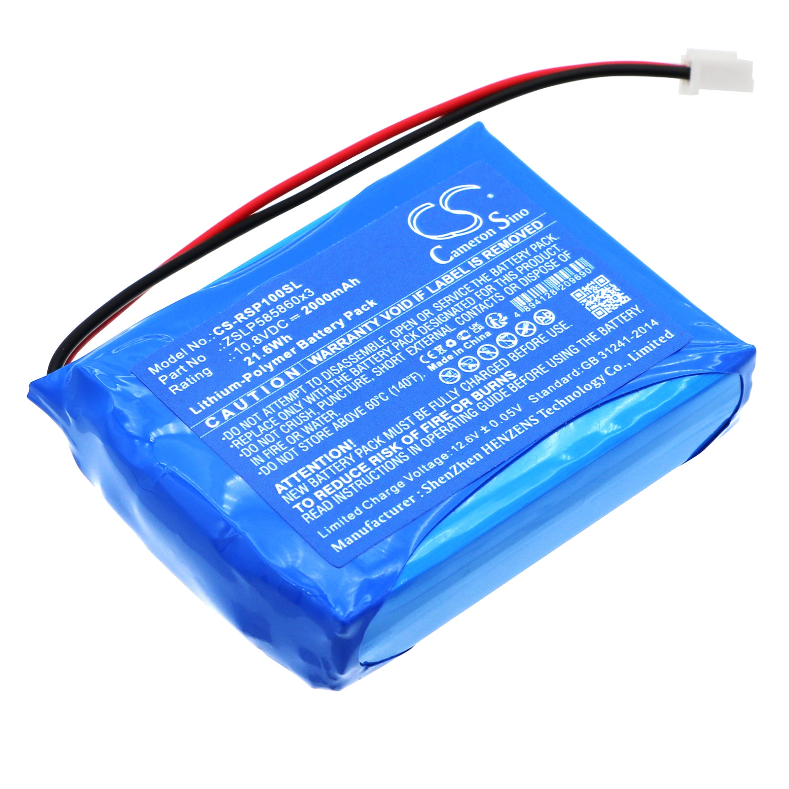 Batteri til kasseapparat til Ratiotec Rapidcount Compact