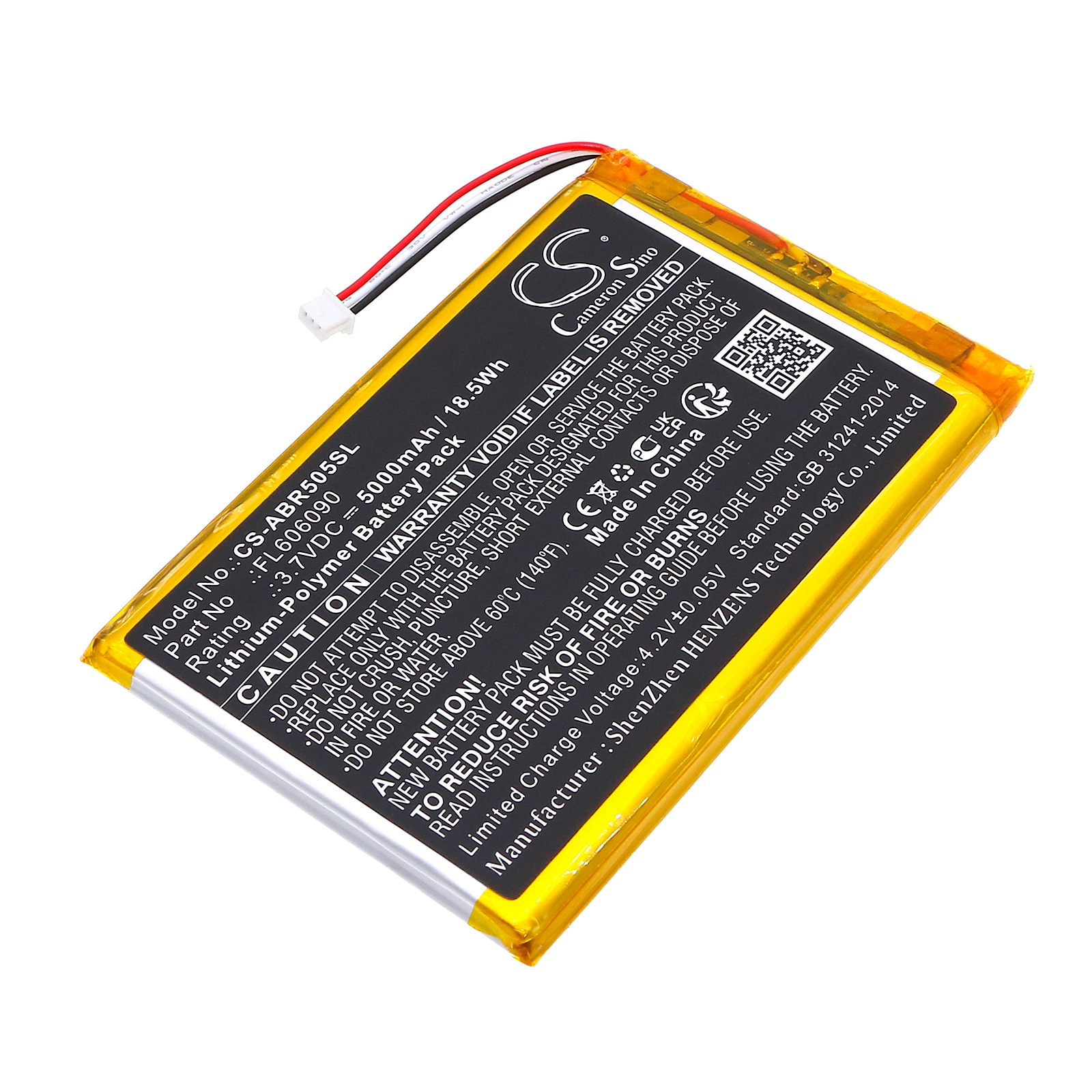 Batteri til spilkonsol til Anbernic RG505