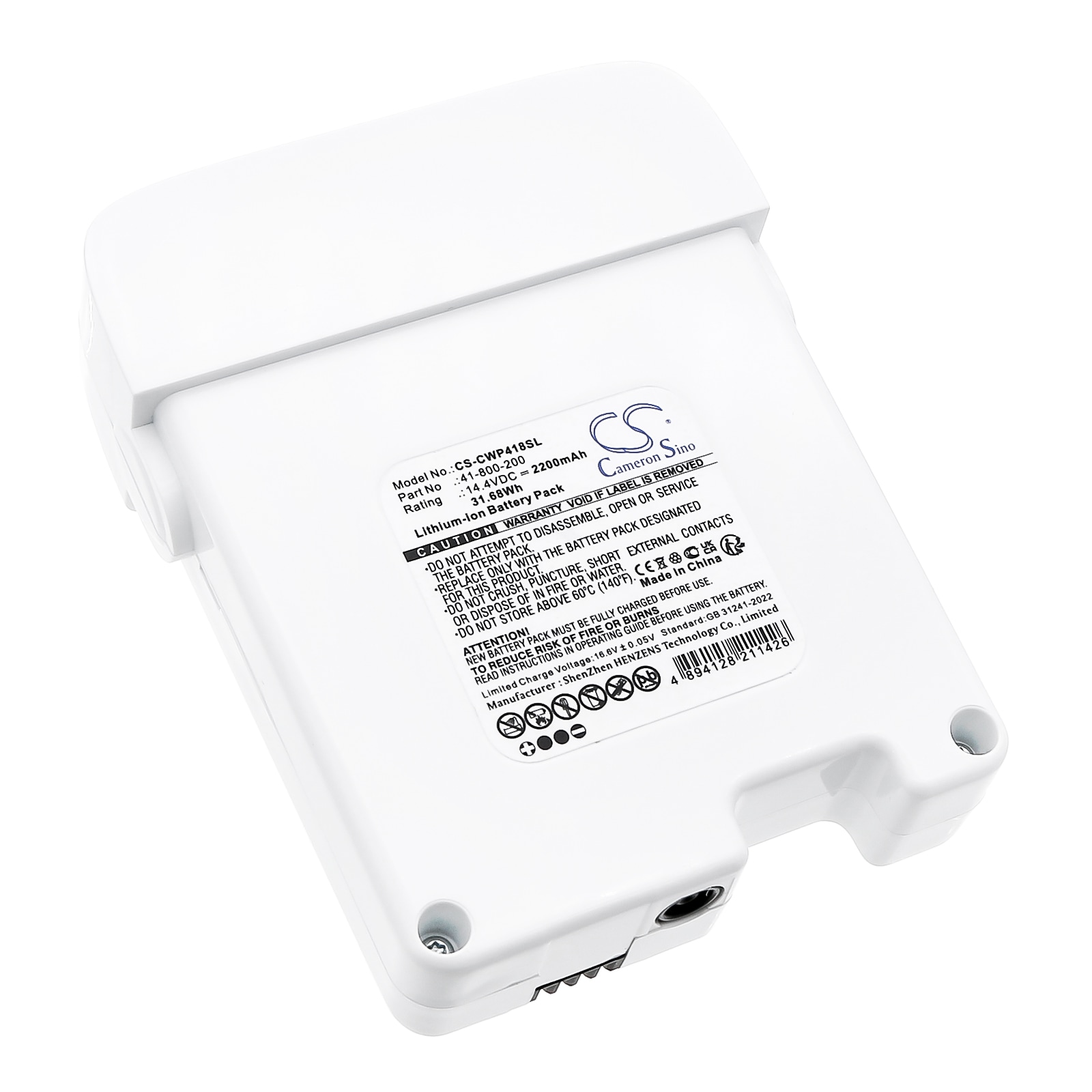 Smart home-batteri til CWP Powersmart Controller og cradle