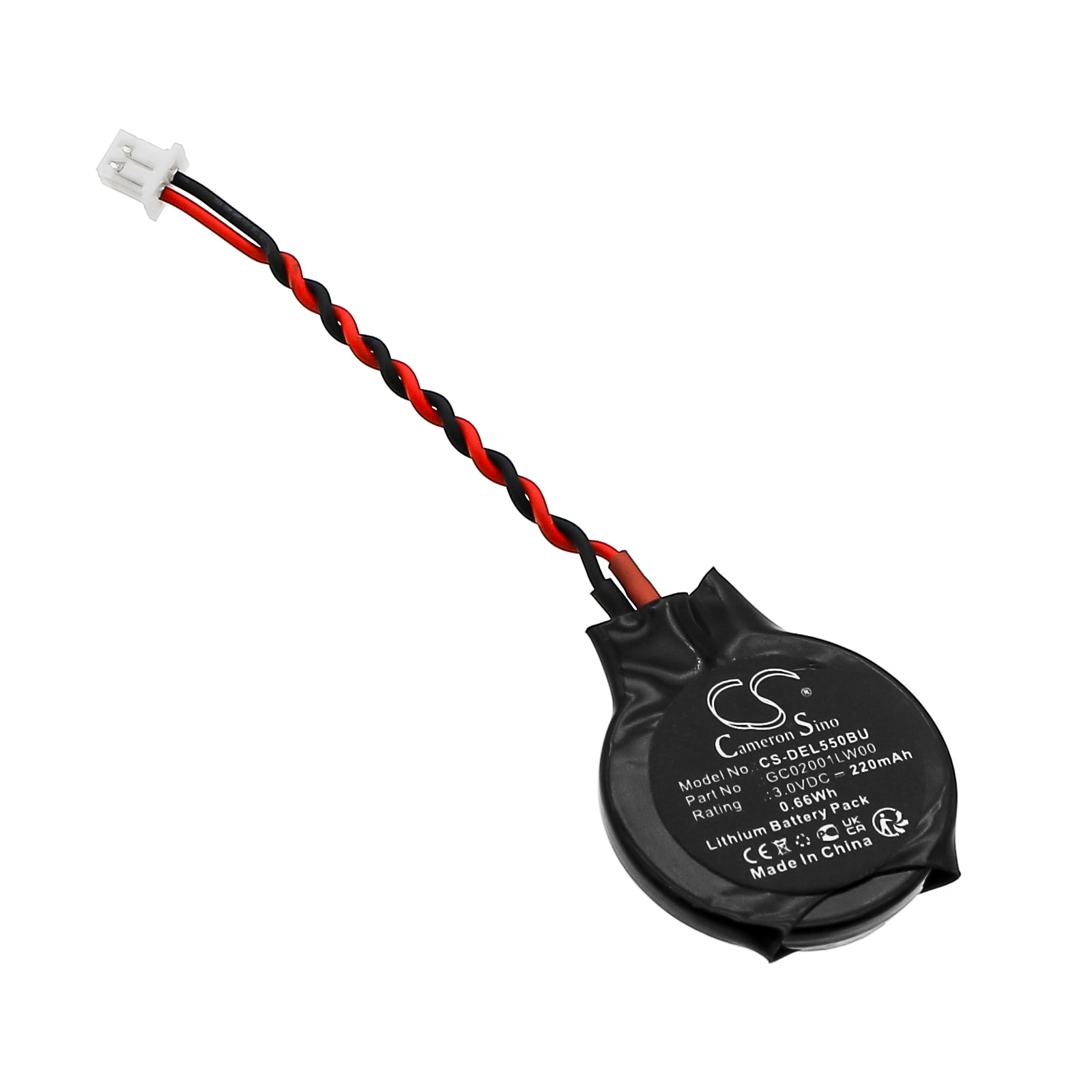 Batteri til CMOS / Backup til DELL Latitude E5550, Latitude E5560 og andre