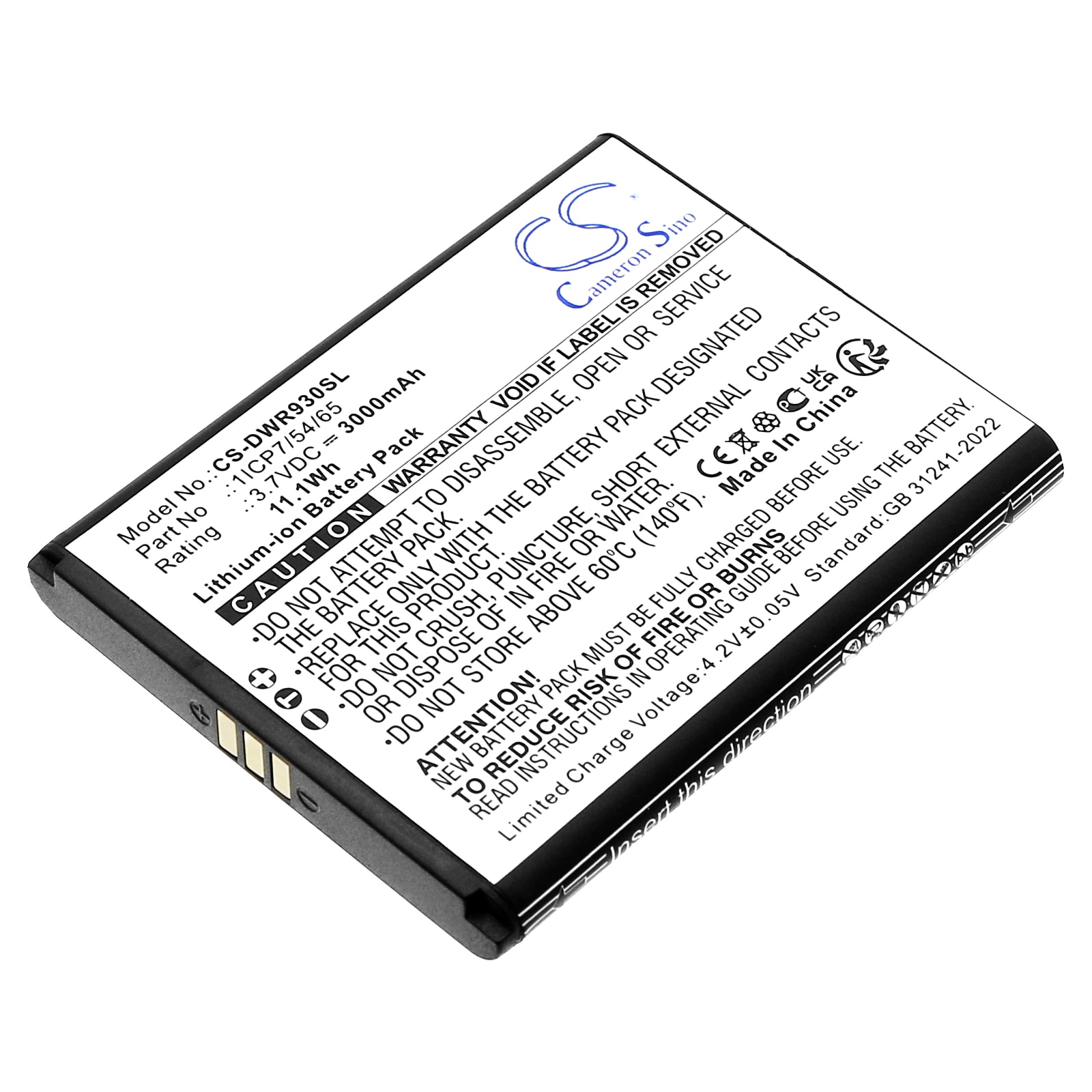 Batteri til hotspot til D-Link DWR-930M