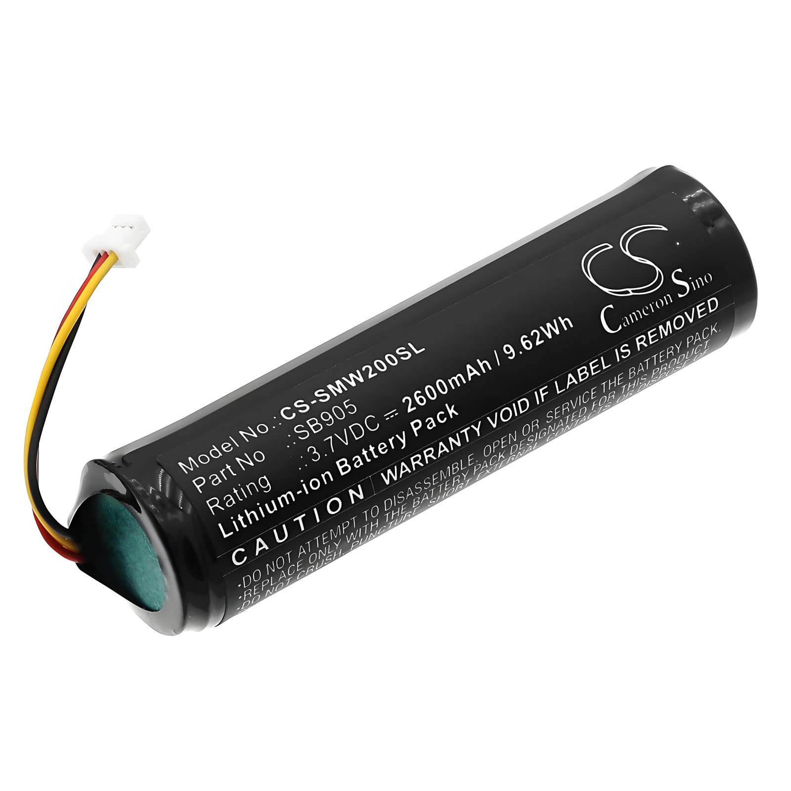 Batteri til sendere og modtagere til Shure MXW håndholdt sender
