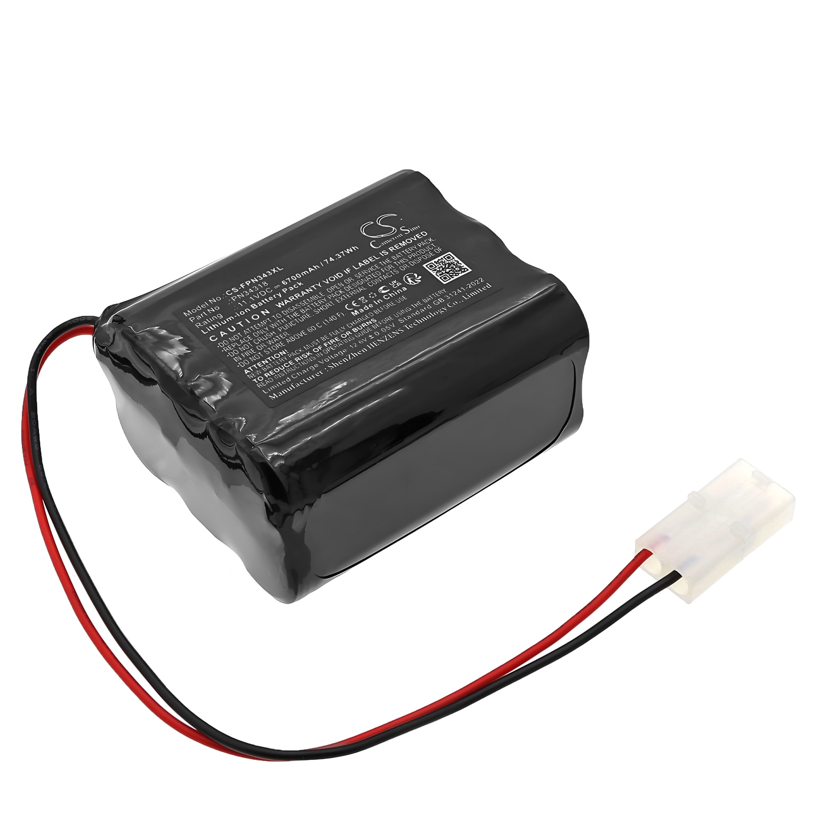 Sports- og outdoorbatteri til Foxpro banshee, cs24, cs24b osv.