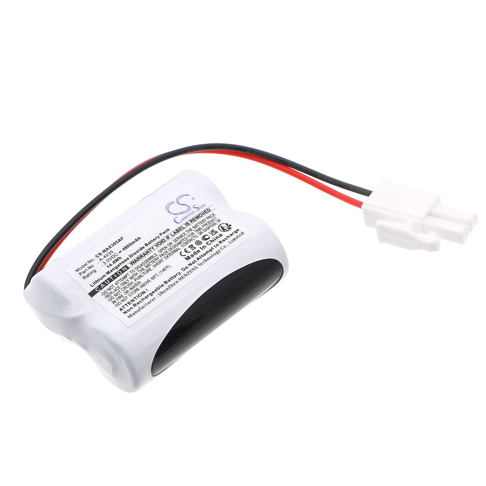 Batteri til automatisk skyllemiddel til INAX IN-AM-90