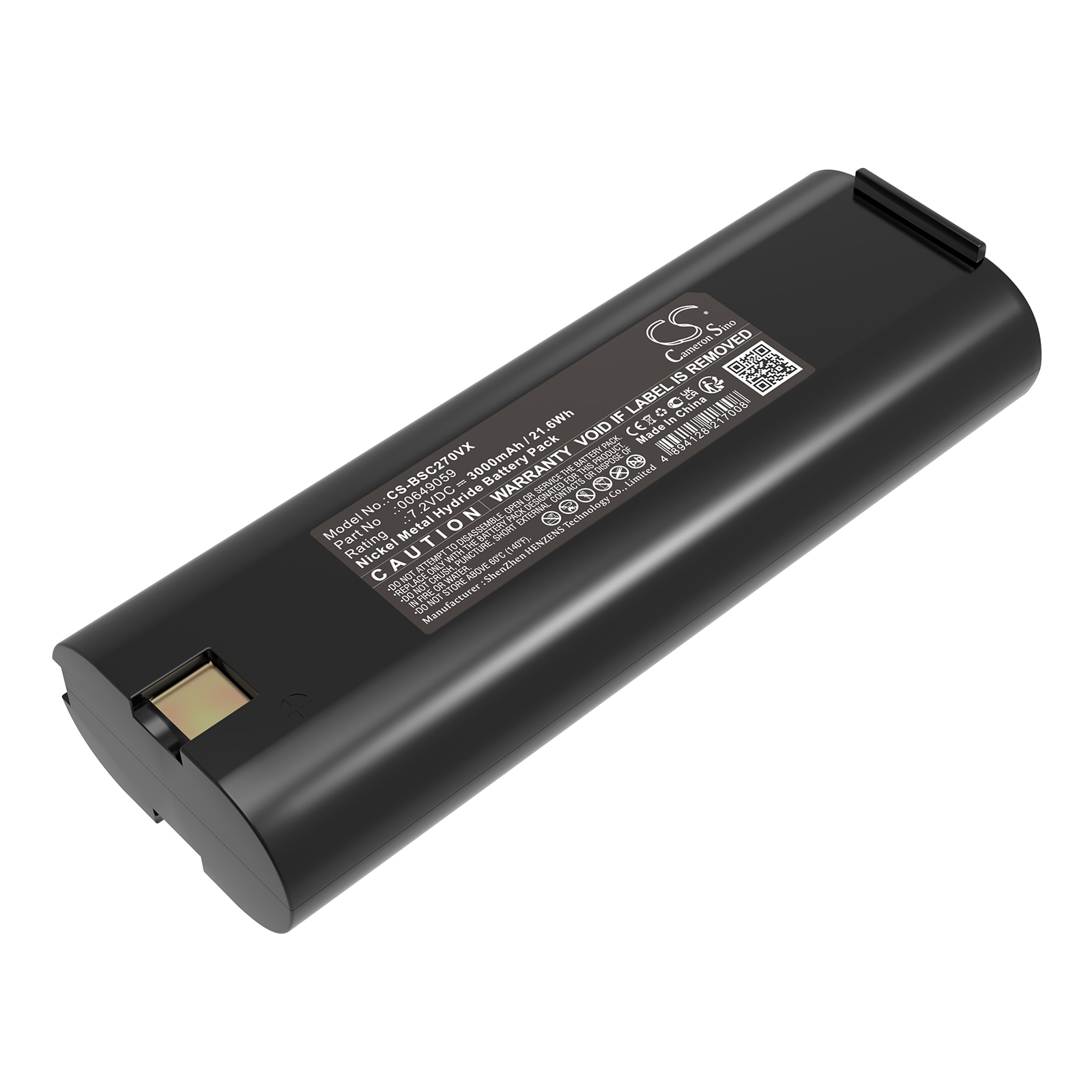 Batteri til støvsuger til Bosch BBZ36AB01, BBZ37GB01, BSB130001 og andre.