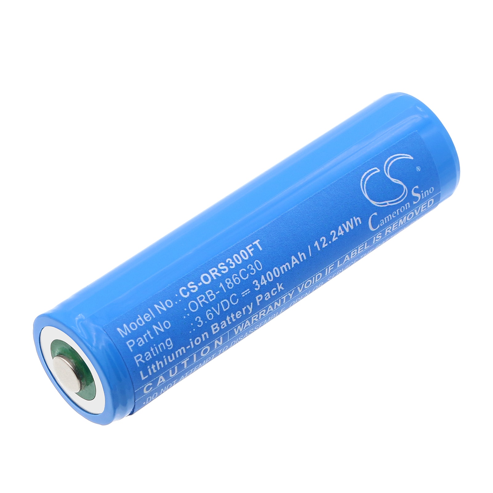 Batteri til lommelygte til Olight Baton Pro, H2R pandelampe, Perun pandelampe osv.