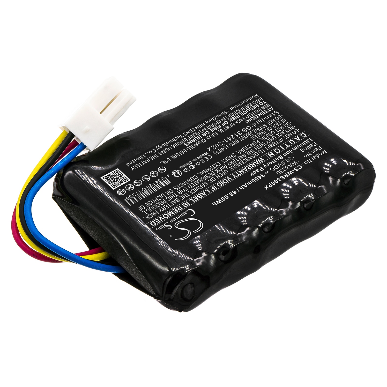 Batteri til plæneklippere til Worx Landroid S 390m2, Landroid S Basic, Landroid S300 og andre.