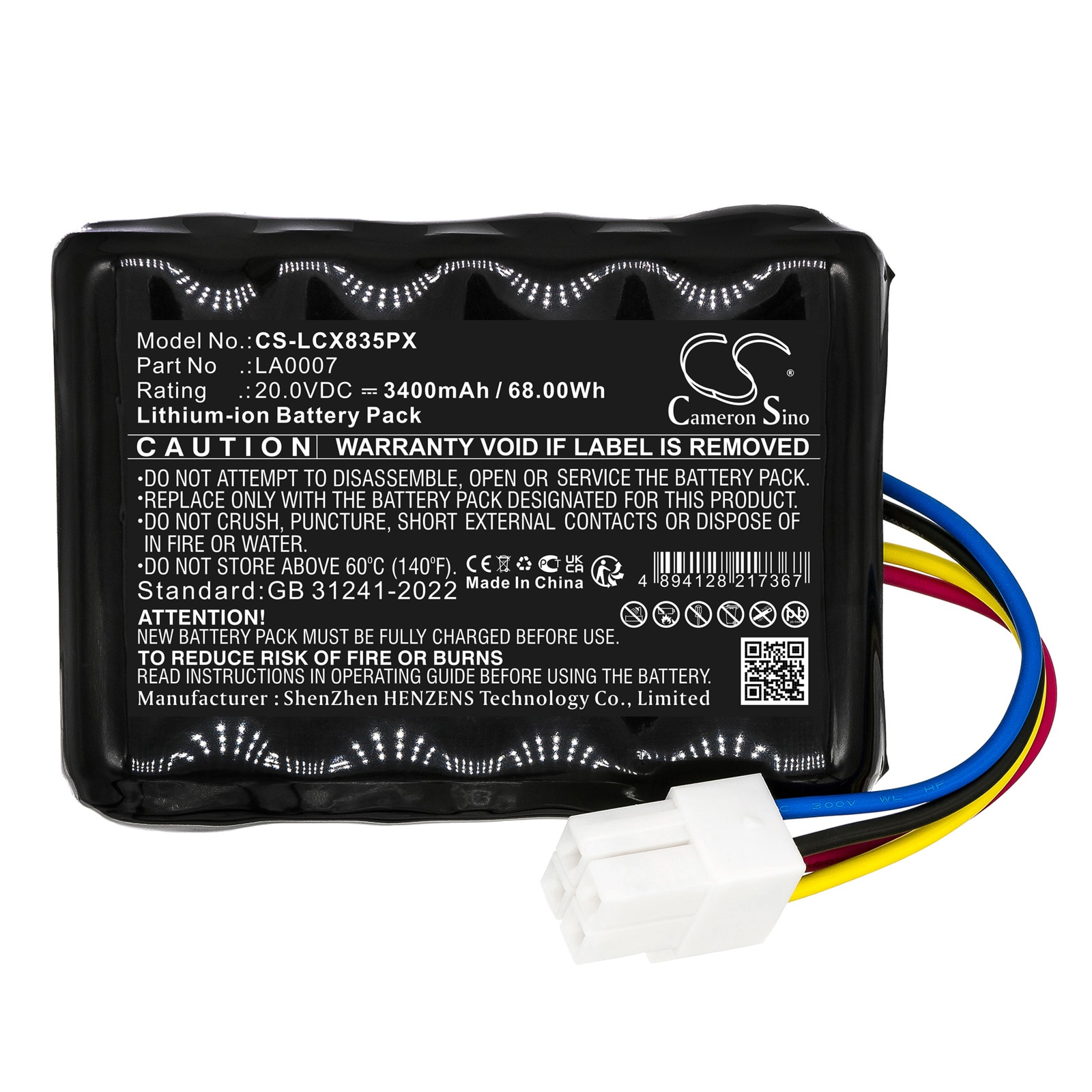 Batteri til plæneklippere af typen Landxcape CR208E, LX810i, LX812i m.fl.