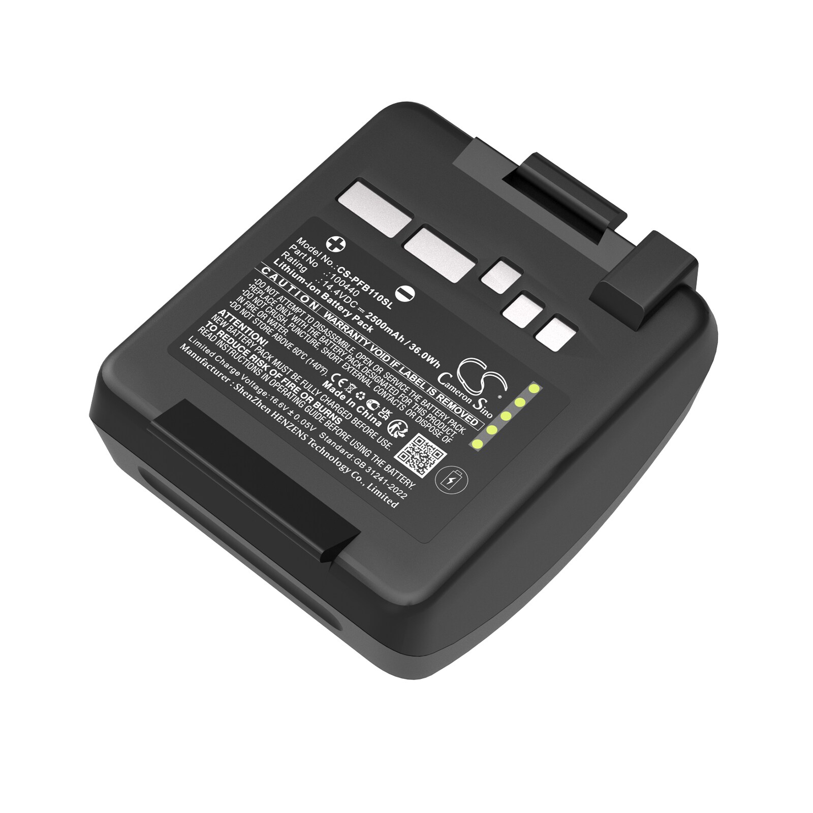Batteri til stroboskopisk belysning til Profoto B10, B10 Plus, B10X og andre.