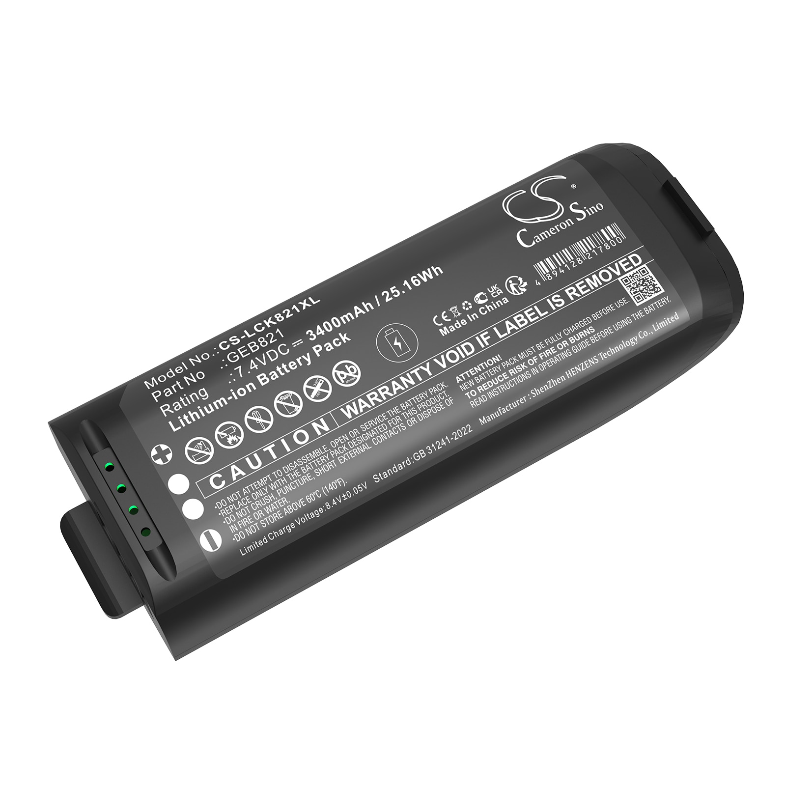 Batteri til test, undersøgelse, udstyr til Leica BLK2GO