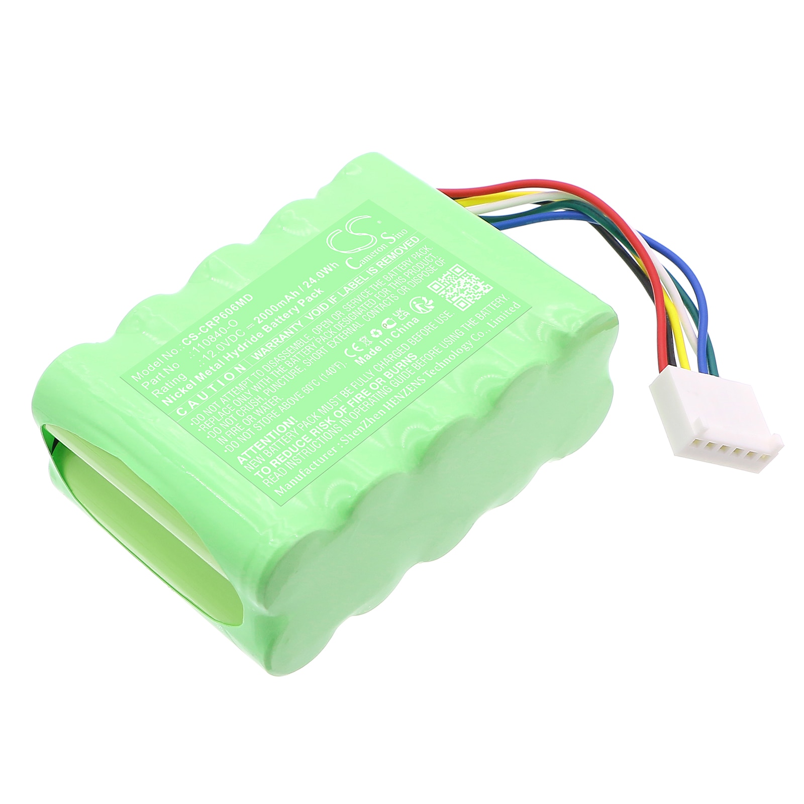 Batteri til medicinsk til Codan Argus 606 S sprøjtepumpe, Argus infusionspumpe 606