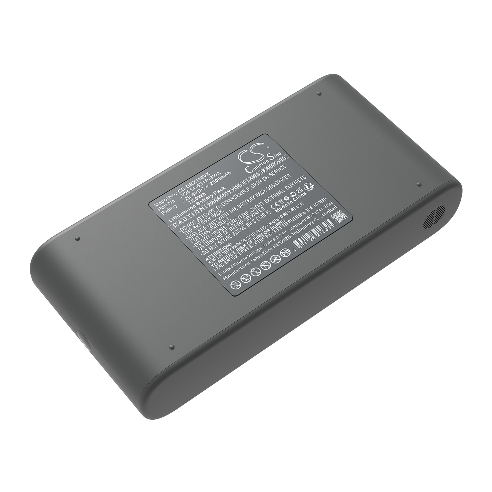 Batteri til vakuum til Dreame Z10S Station