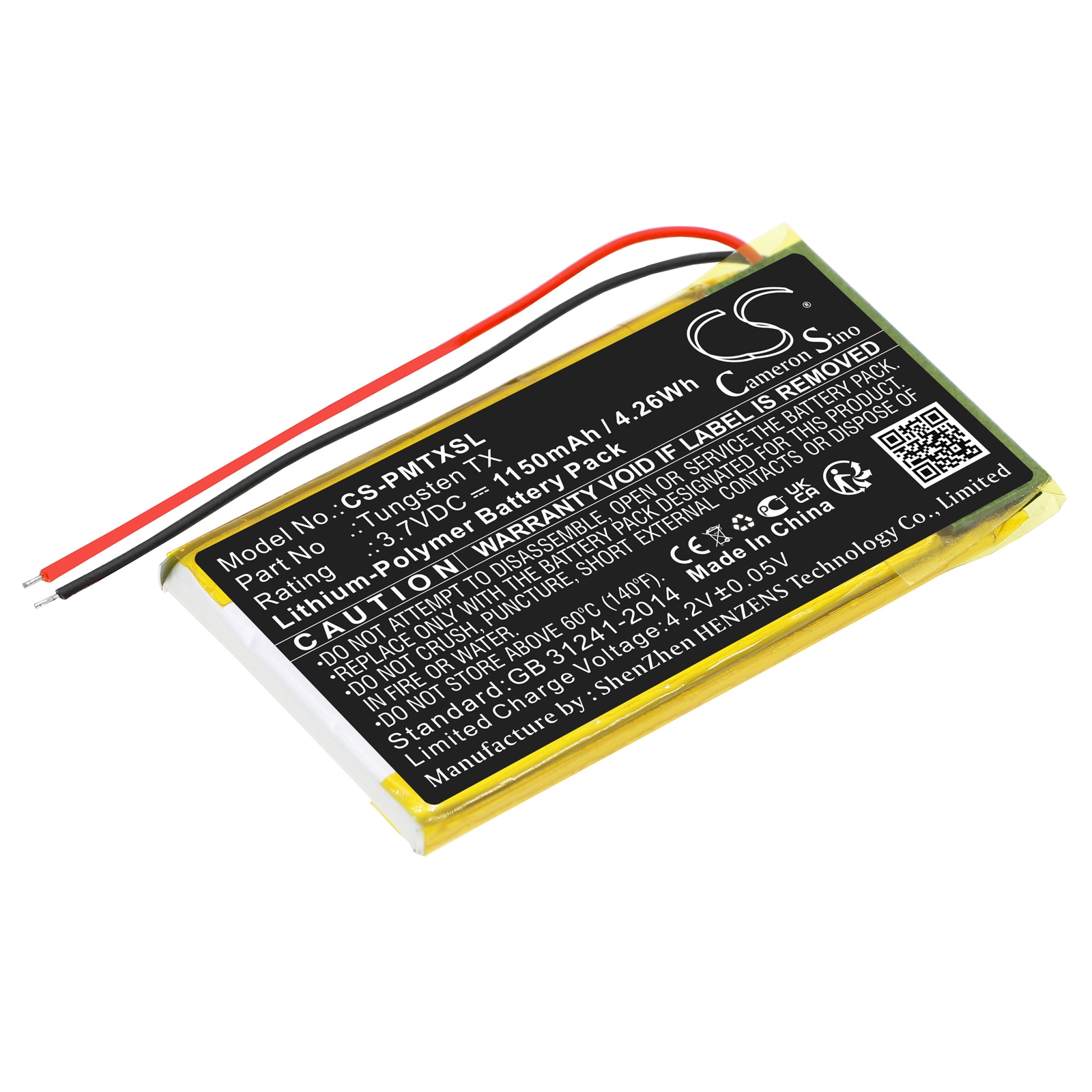 Batteri til PDA, Pocket PC til Palm Tungsten TX