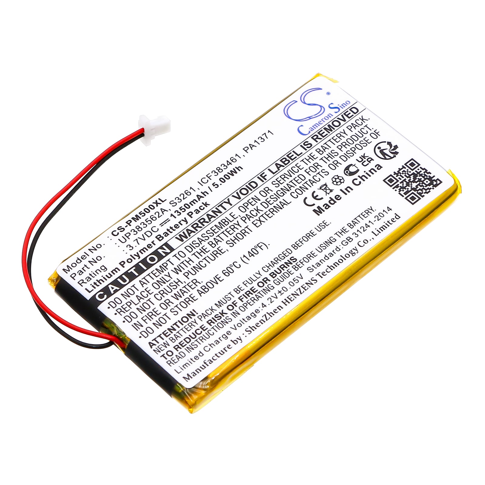 Batteri til PDA, Pocket PC til Palm M515, M500, M505