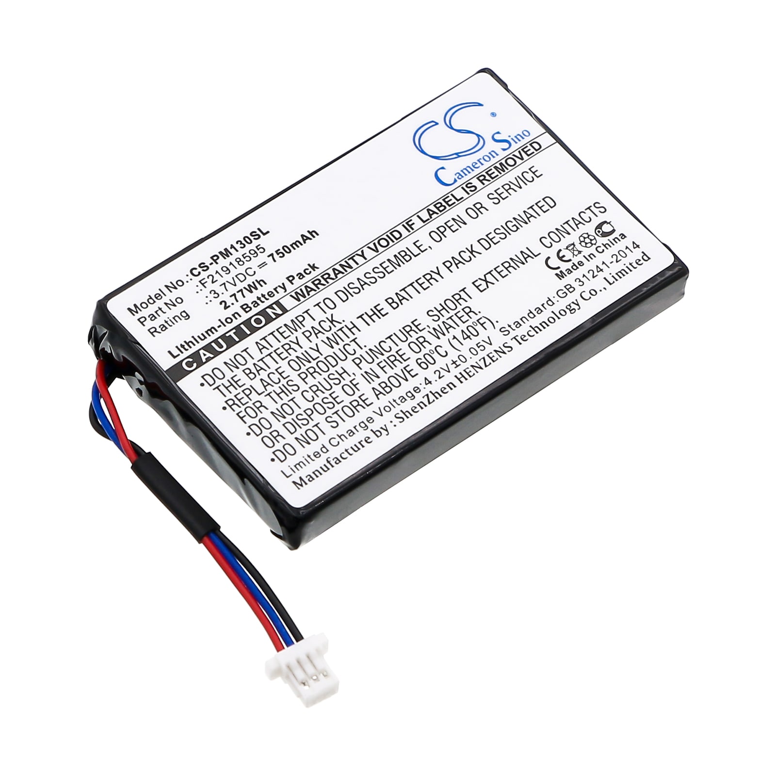 Batteri til PDA, Pocket PC til Palm M130, M135
