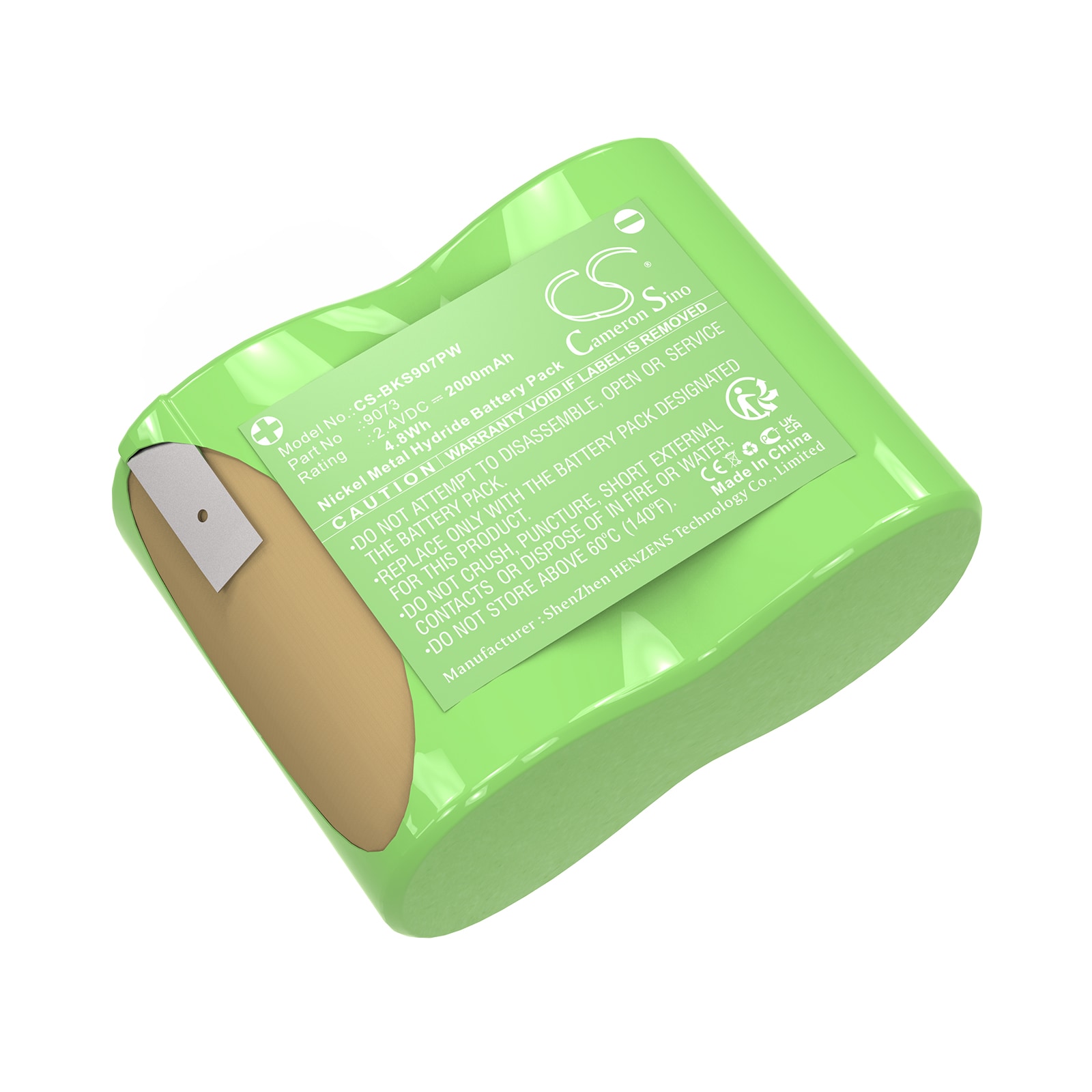 Batteri til Black & Decker 9073, 9073 Type 1 elværktøj
