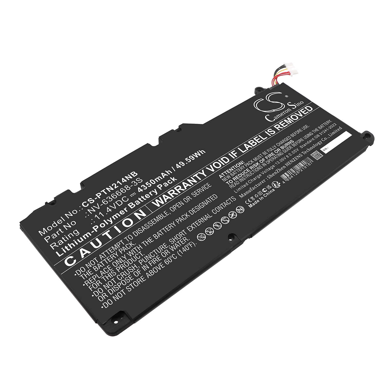 Batteri til notebook, laptop til Positivo Master N2140