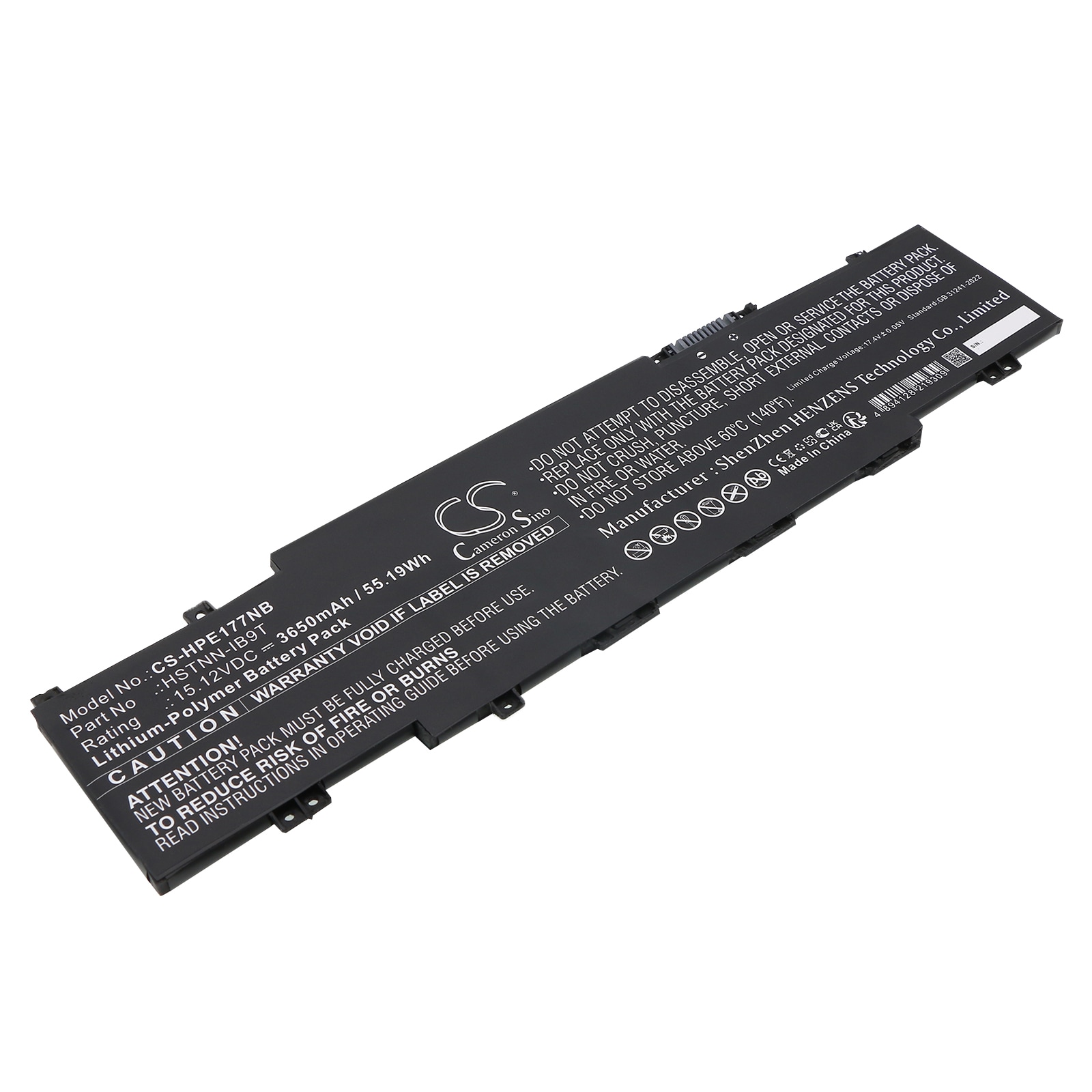 Batteri til notebook, bærbar computer til HP Envy 17-CH0005UA, Envy 17-CH0010CA og andre