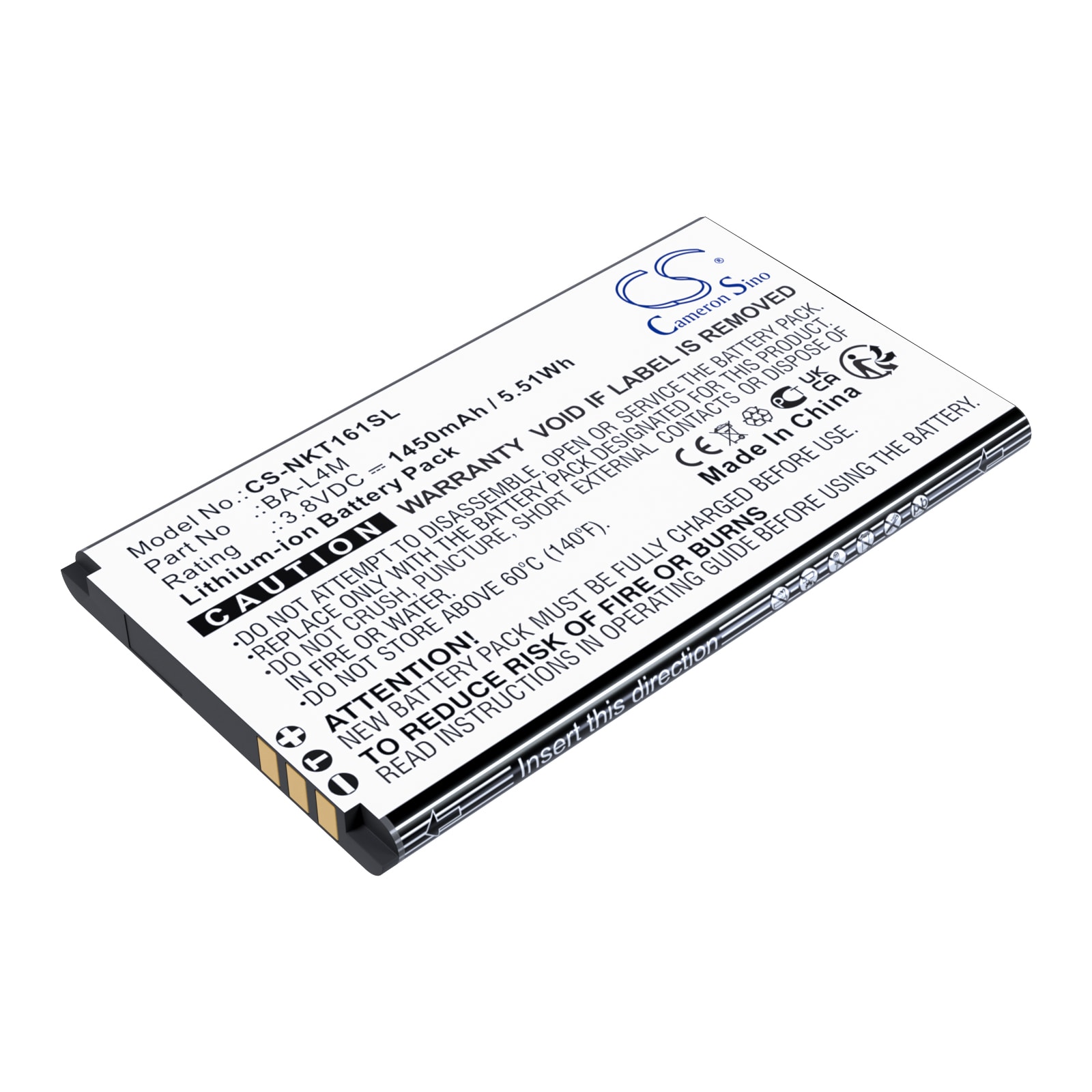 Batteri til SmartPhone, mobil til Nokia 220 4G, 225, 235 4G og andre.