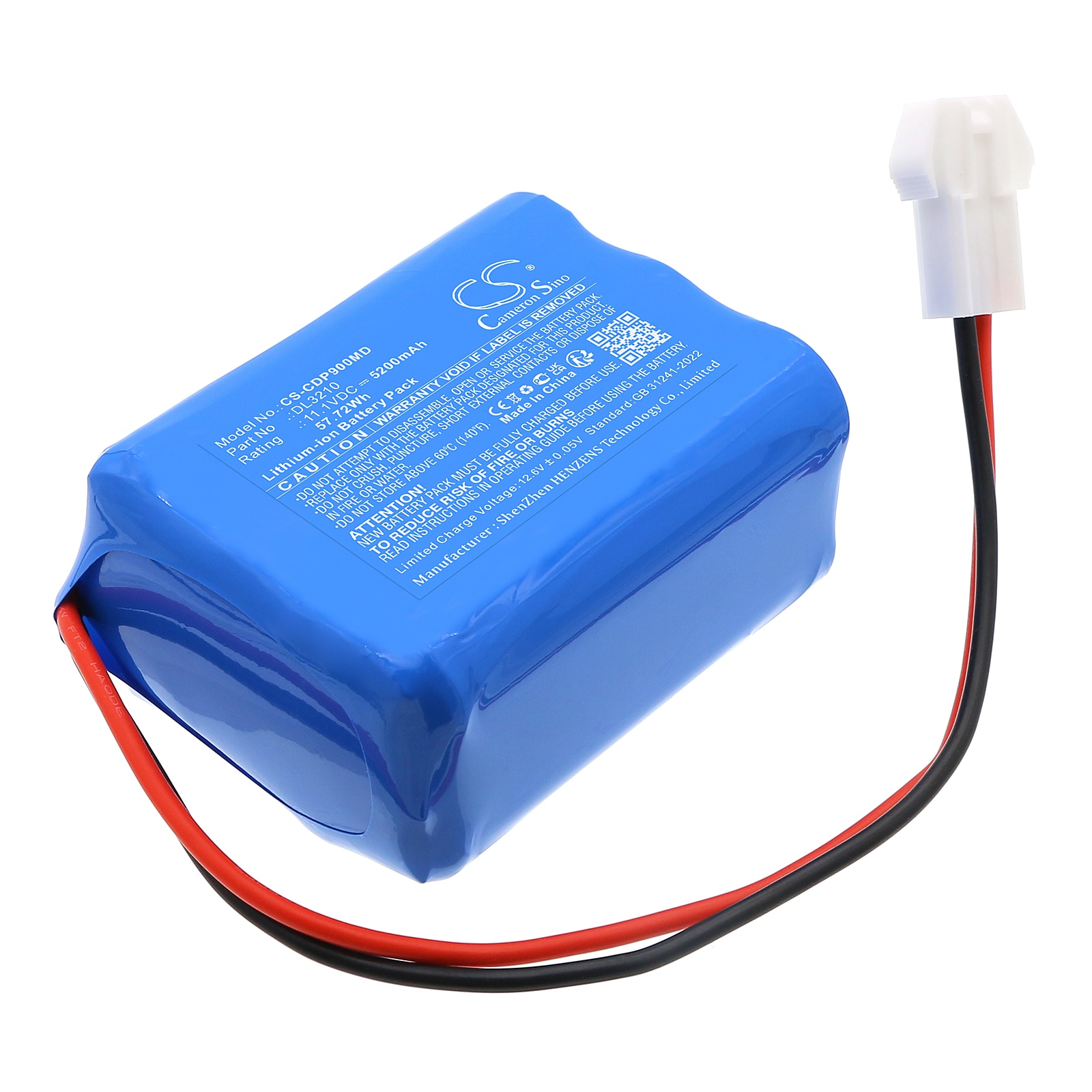 Medicinsk batteri til Creative PC-900 Pro, UP-7000, UP-9000 skærme osv.