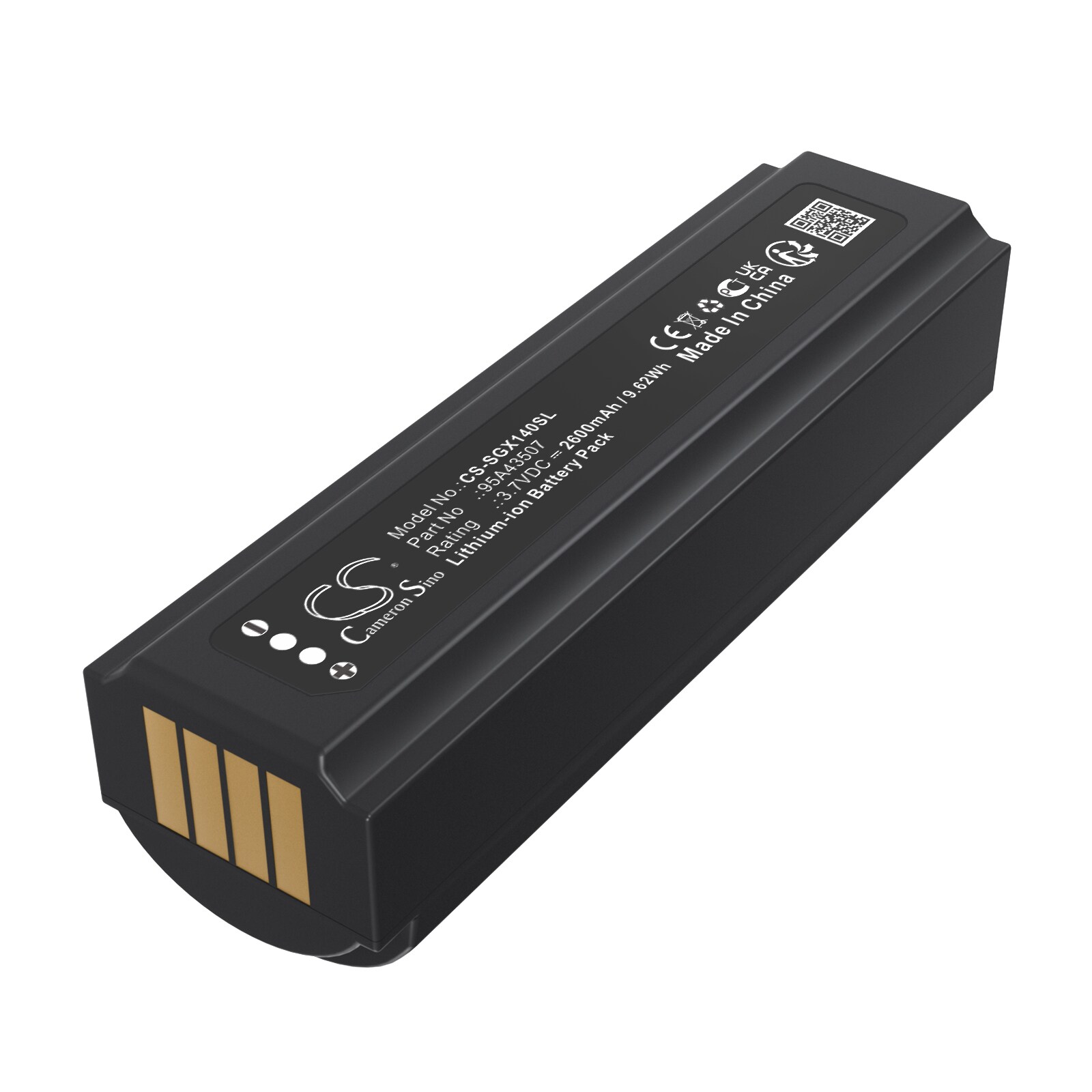 Batteri til mikrofon til SHURE GLXD+, GLXD+ håndholdt trådløs mikrofonsender osv.