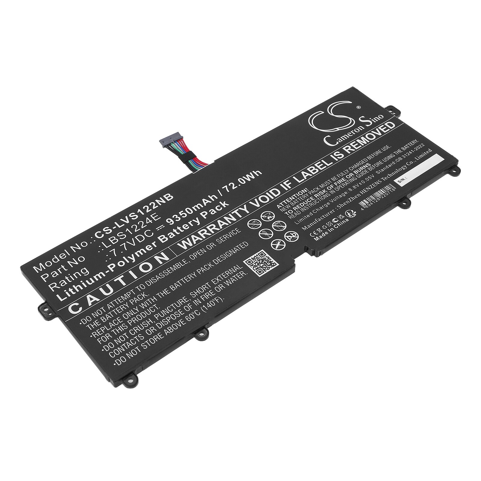 Batteri til notebook, bærbar computer til LG 13Z980, 13Z990, 13Z990-V.AA33C og andre