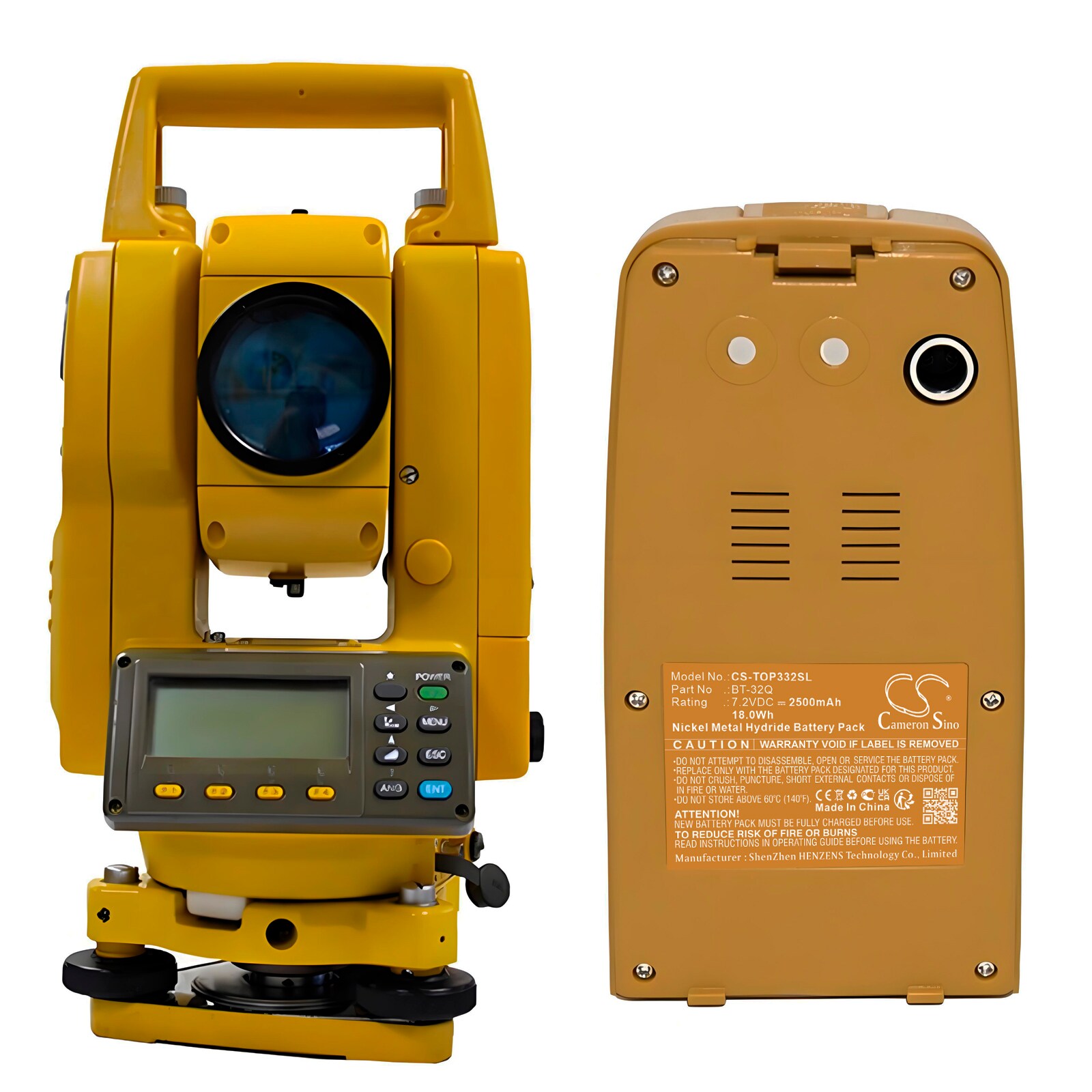 Batteri til test, undersøgelse, udstyr til Topcon CTS-3000, GPT-1000, GPT-1003 og andre