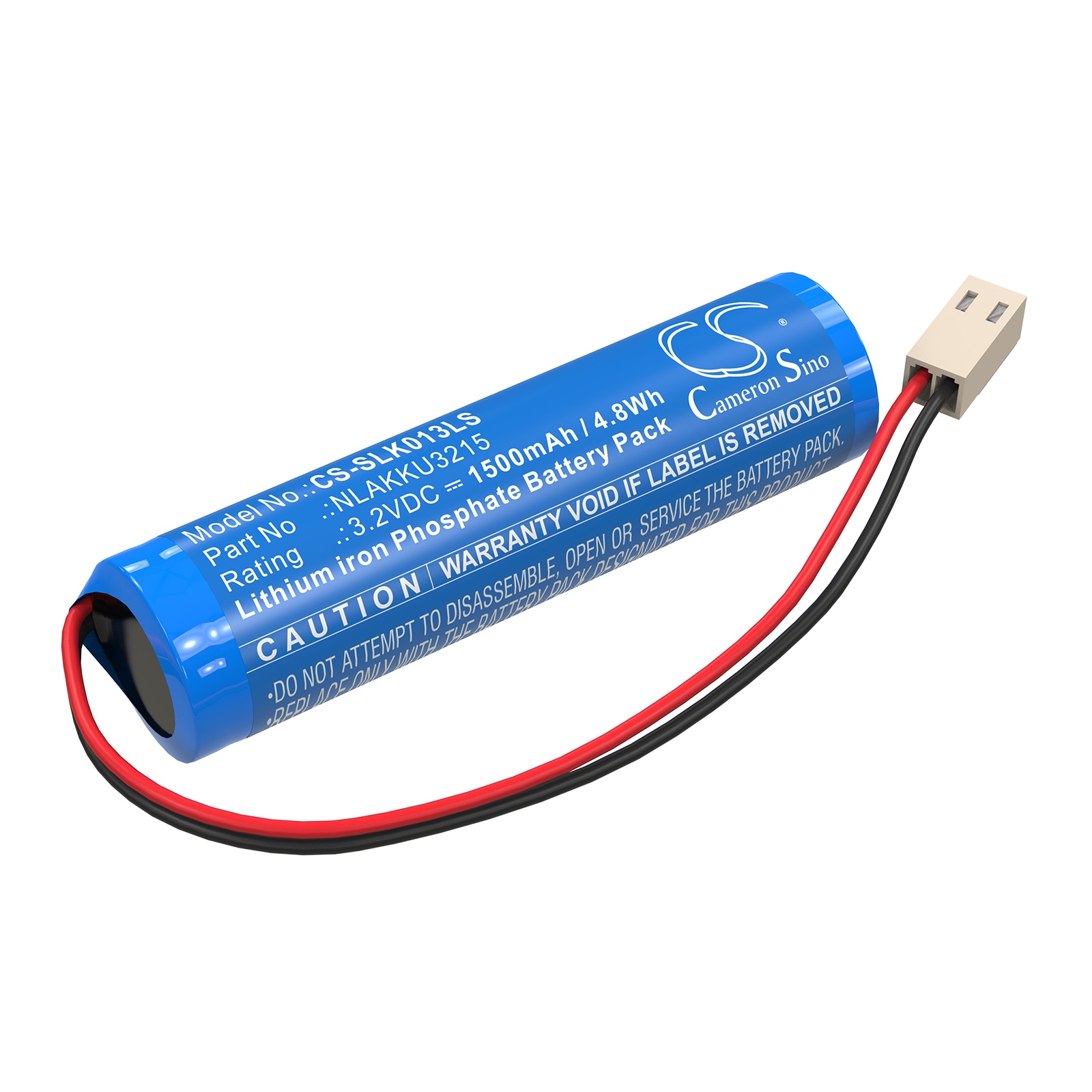 Batteri til nødlys til Schrack A3U383AT2.V2-S, A3U383AT2.V2-W, A3U383ENB-S osv.
