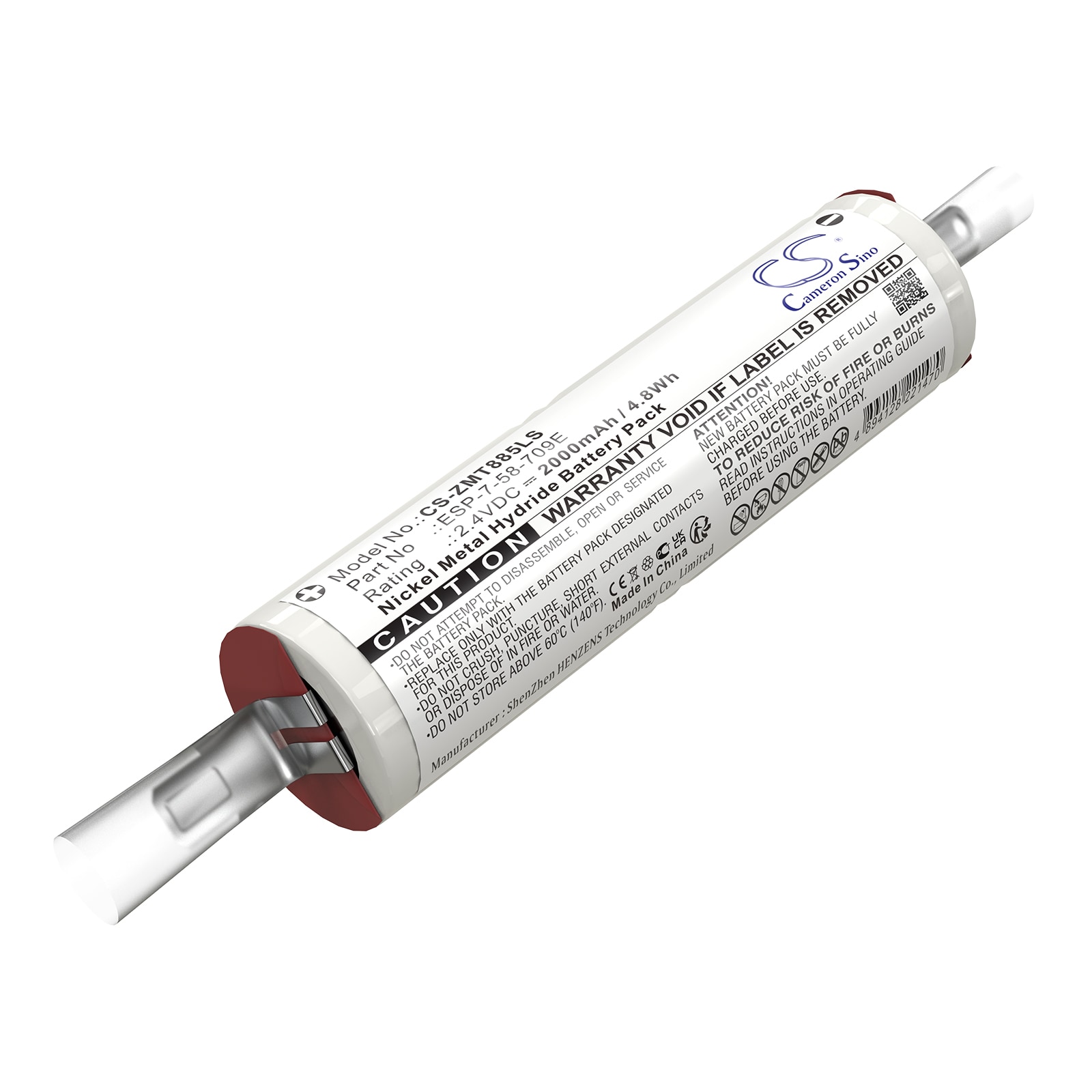 Batteri til nødbelysning til EXISTALITE BTF-114, BTF114