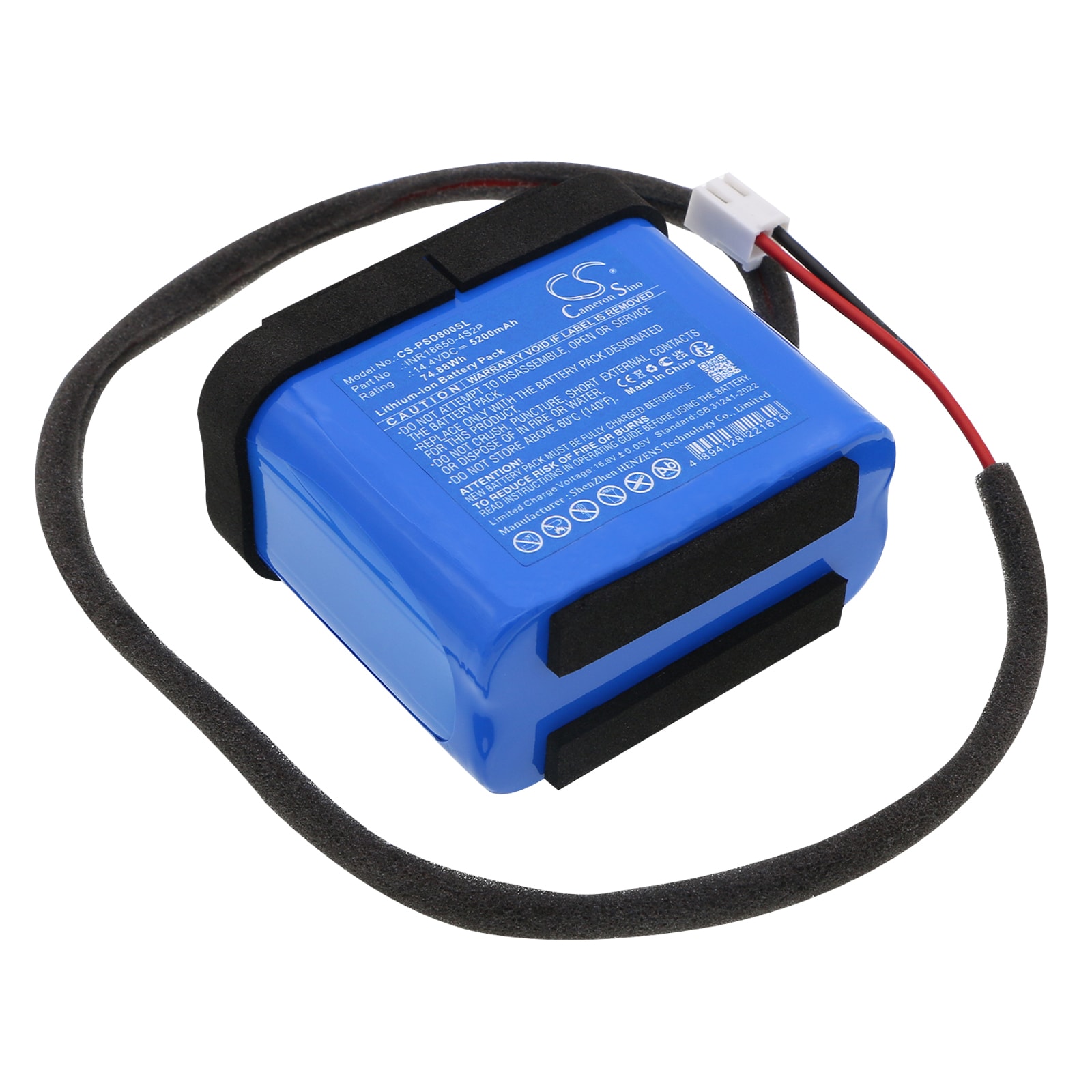 Batteri til højttaler til Philips SD80, SD80 Outdoor-højttaler, SD80/93 og andre.
