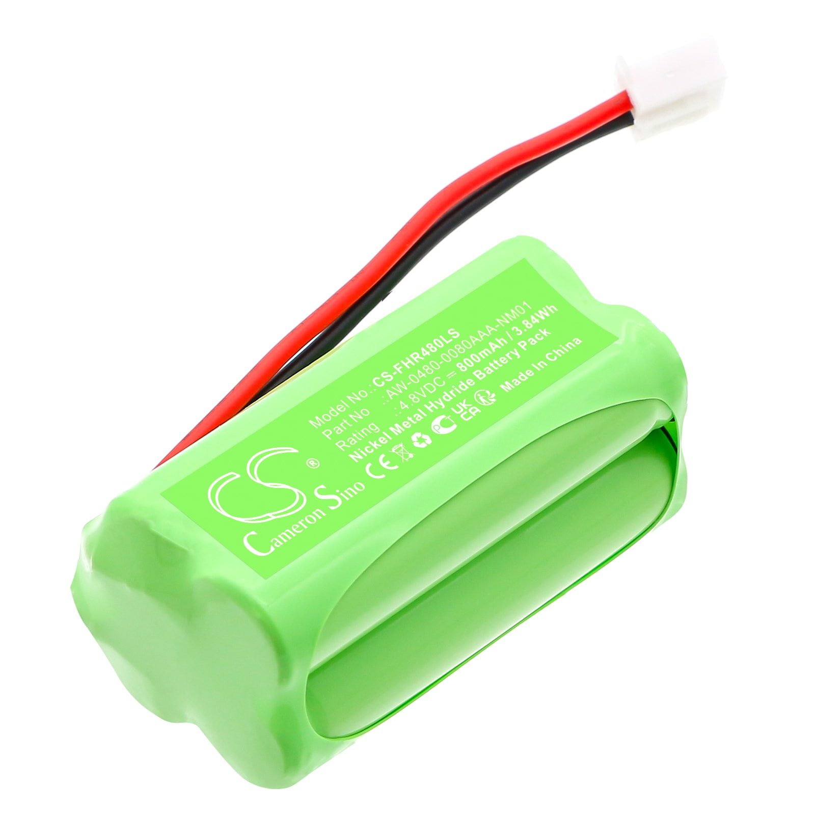 Batteri til nødlys til Fischer AW-0480-0080AAA-NM01
