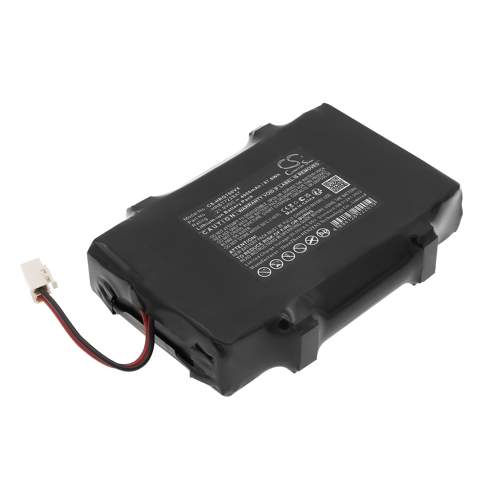 Batteri til støvsuger til Hoover H-GO 700, H-GO 700 Extra, H-GO 700 Plus osv.