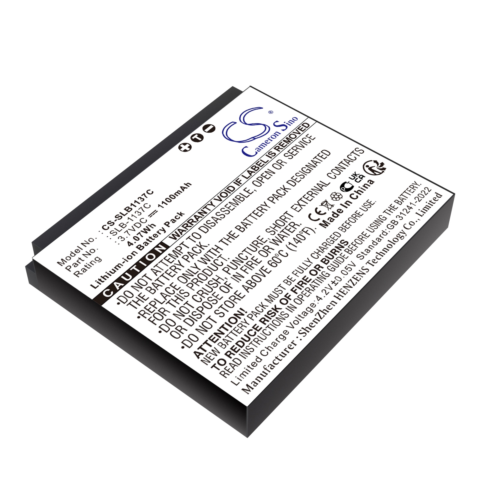 Batteri til kamera til Samsung Digimax i7