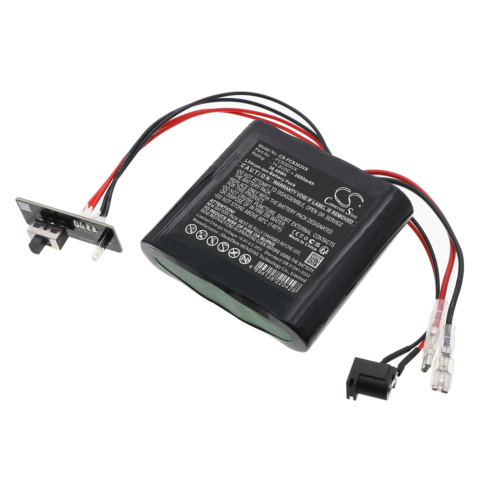 Batteri til støvsuger til ProfiCare PC-AKS3034