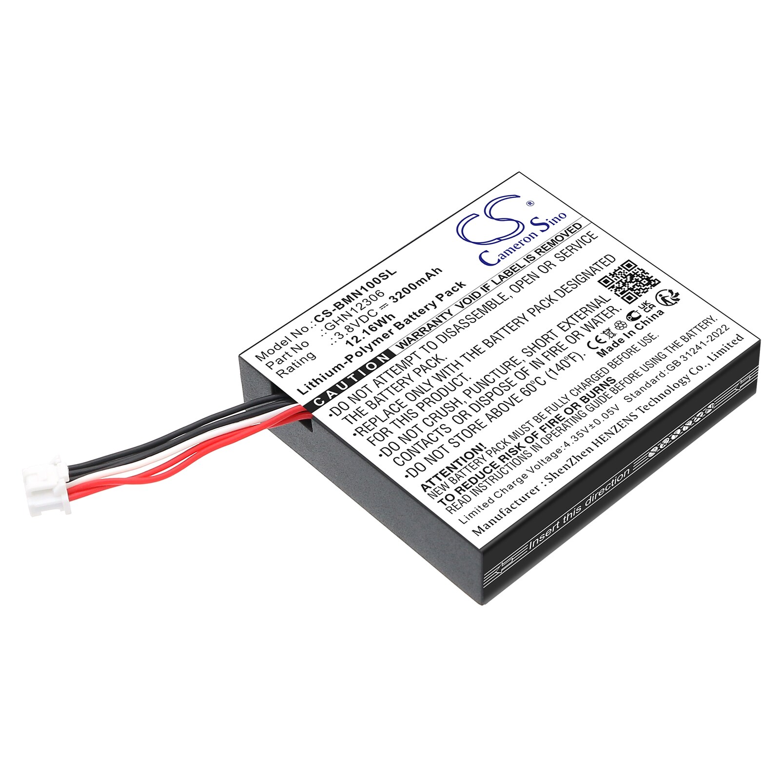 Batteri til trådløst headset til BMW motorcykel N1