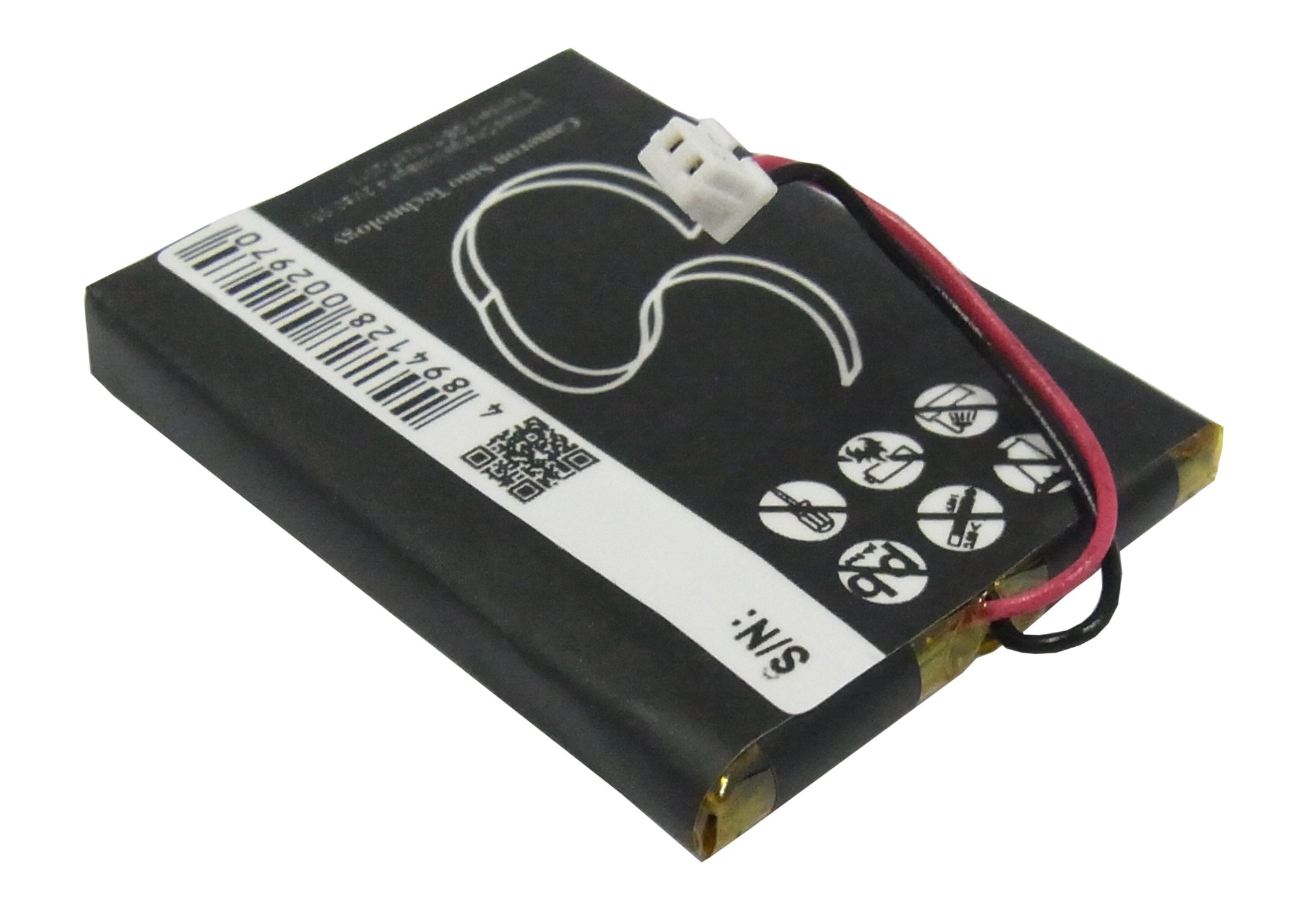 Batteri til medieafspiller til Creative V, V Plus, DAP-FL0040 osv.