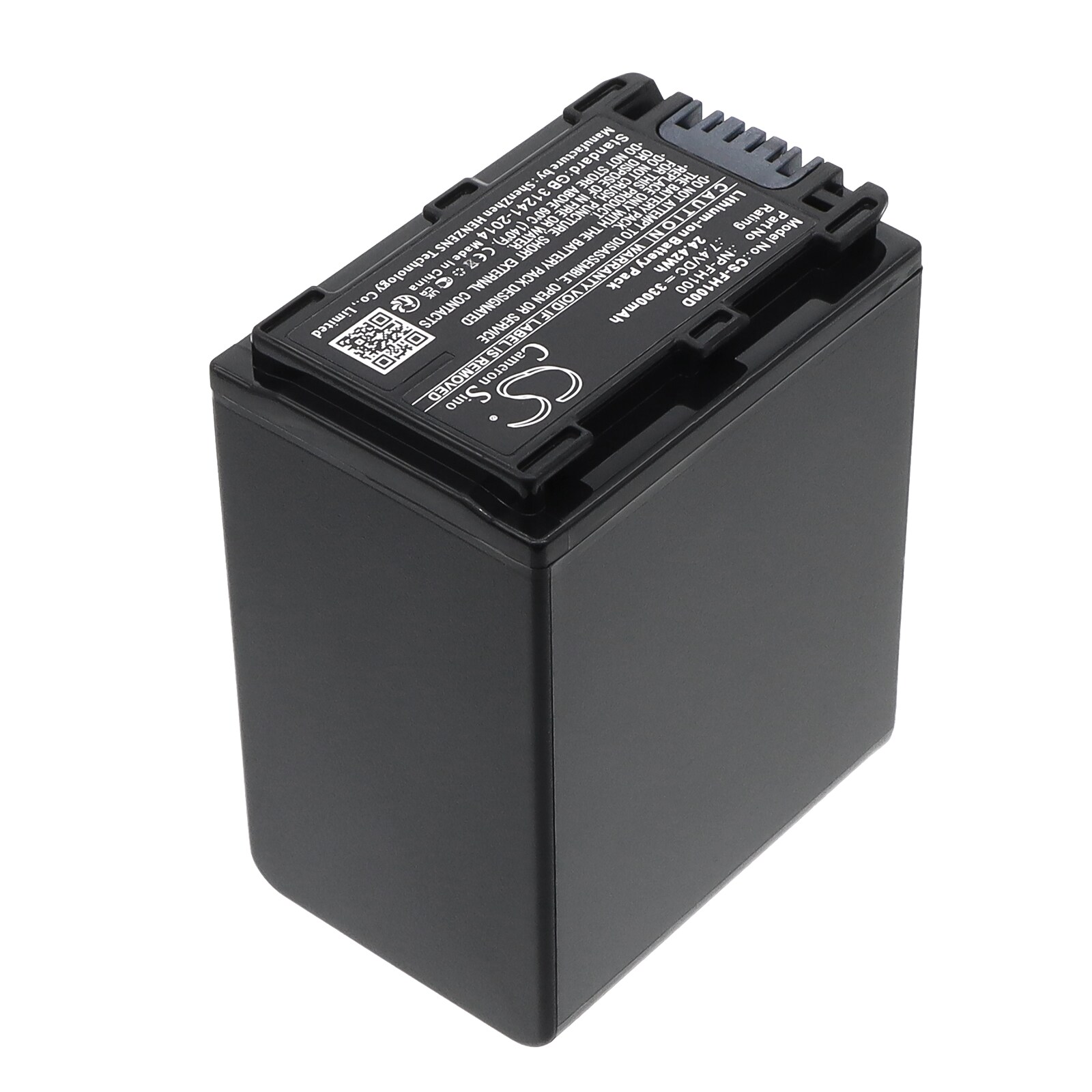 Batteri til kamera til Sony DCR-DVD908E, DCR-HC47, HDR-HC7E og andre.