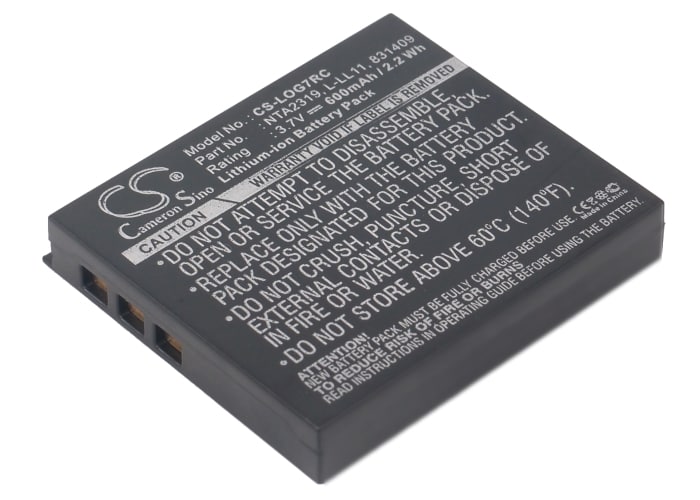 Batteri til tastatur, mus til Logitech G7 Laser Cordless Mouse, MX Air, M-RBQ124