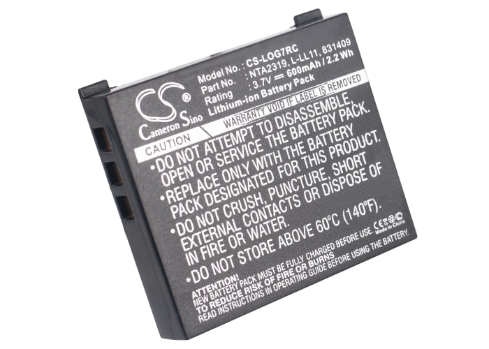 Batteri til tastatur, mus til Logitech G7 Laser Cordless Mouse, MX Air, M-RBQ124