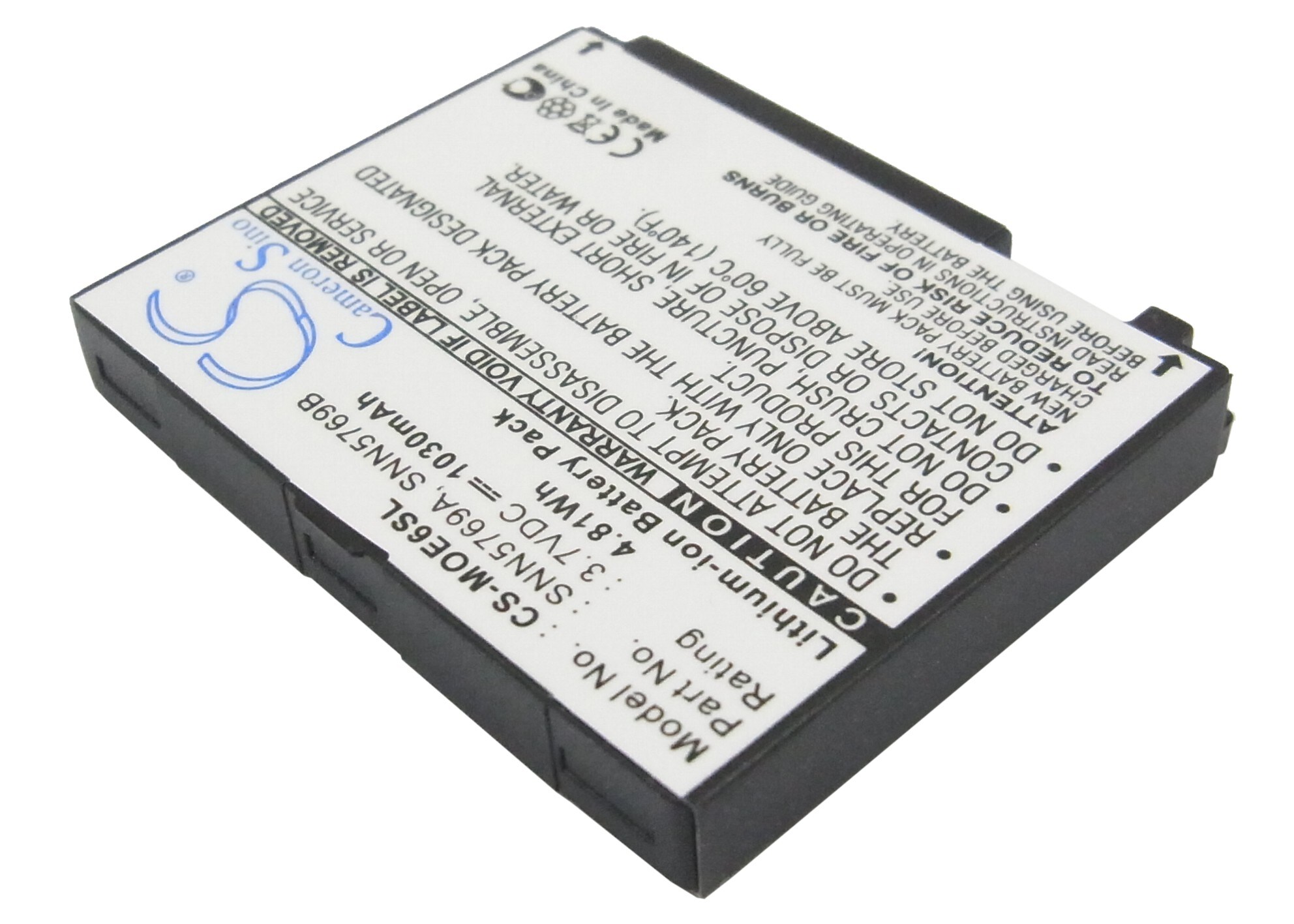 Batteri til SmartPhone, Mobil til Motorola MOTOROKR E6