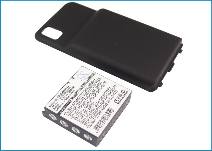 Batteri til mobiltelefon, smartphone til Samsung Instinct M800, SPH-M800, M800