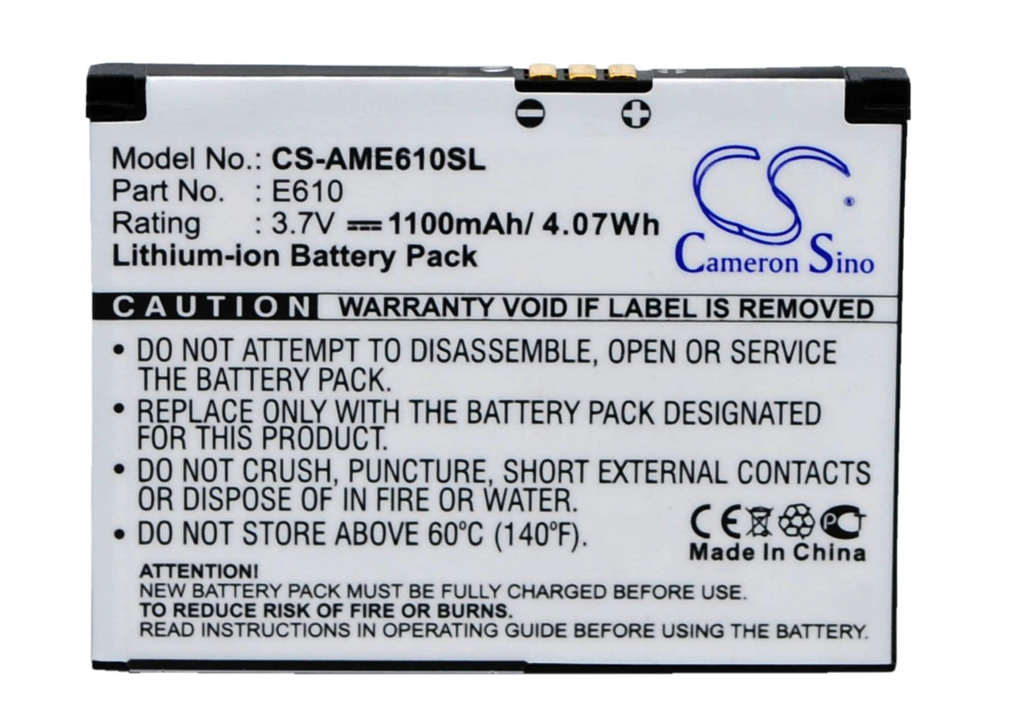 Batteri til mobiltelefon, smartphone til AMOI E610