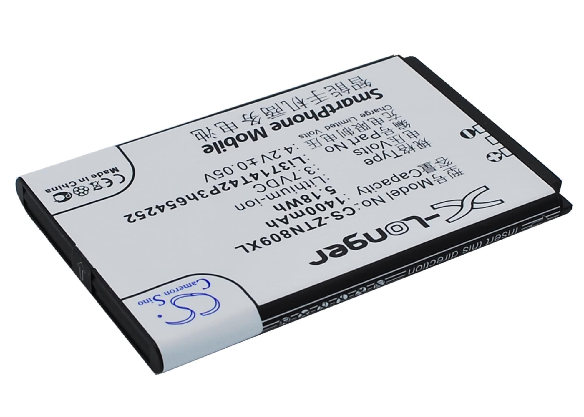 Batteri til mobiltelefon, smartphone til ZTE U809, V809