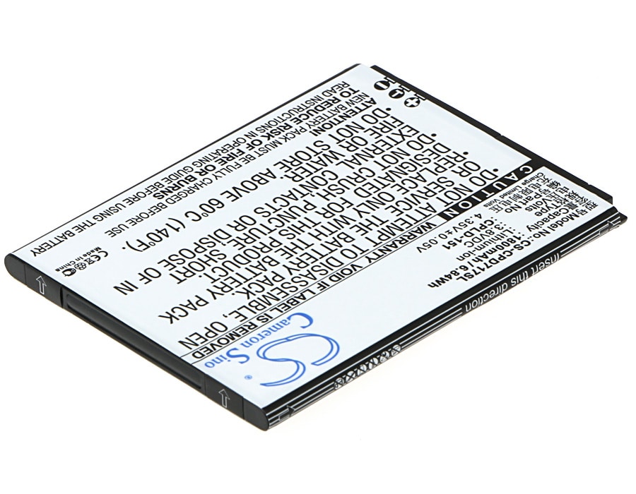 Batteri til mobiltelefon, smartphone til Coolpad 8717