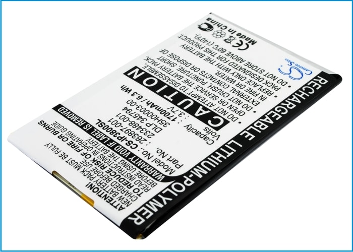 Batteri til Pocket PC og PDA til HP iPAQ H3800, iPAQ H3830, iPAQ H3835 m.fl.